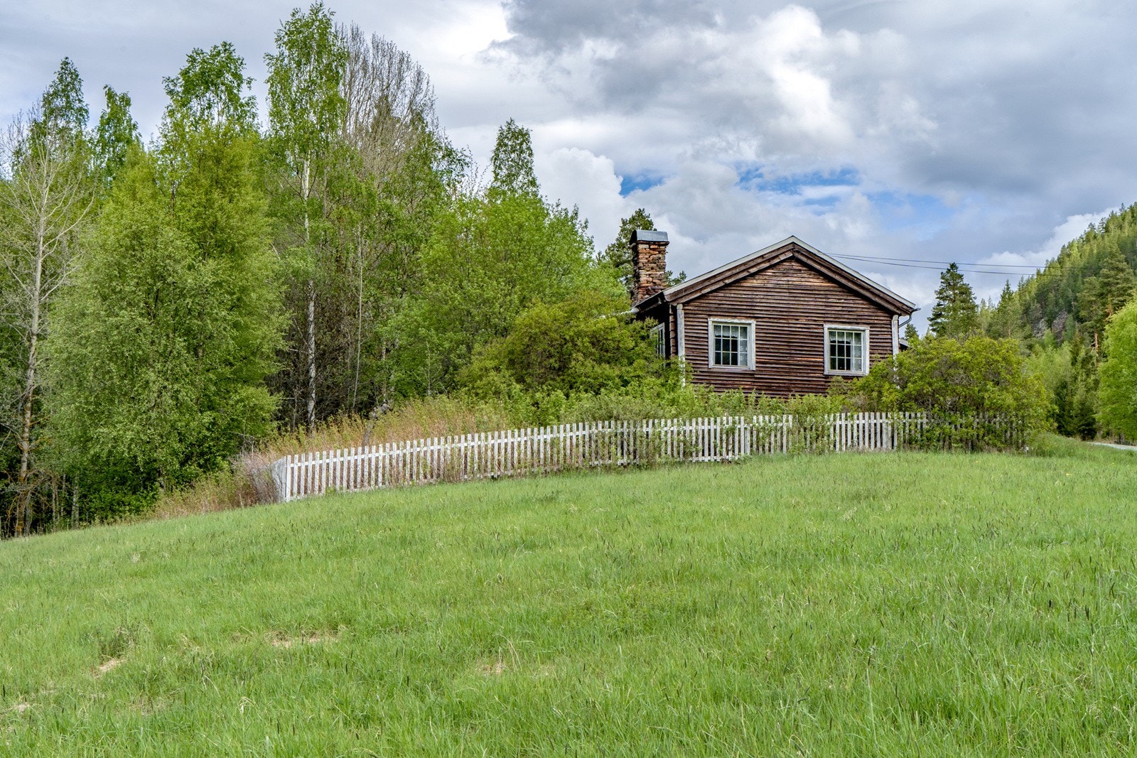 Gamlehuset fra sør Galleribilde