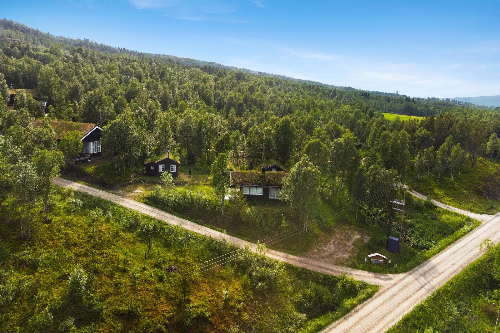 Dronebilde Galleribilde