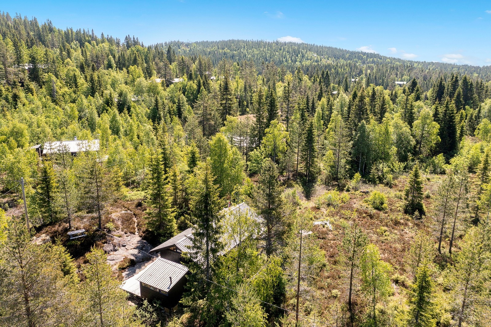 Det er god plass mellom naboene, så her kan du nyte et fristed i fred og ro. Galleribilde