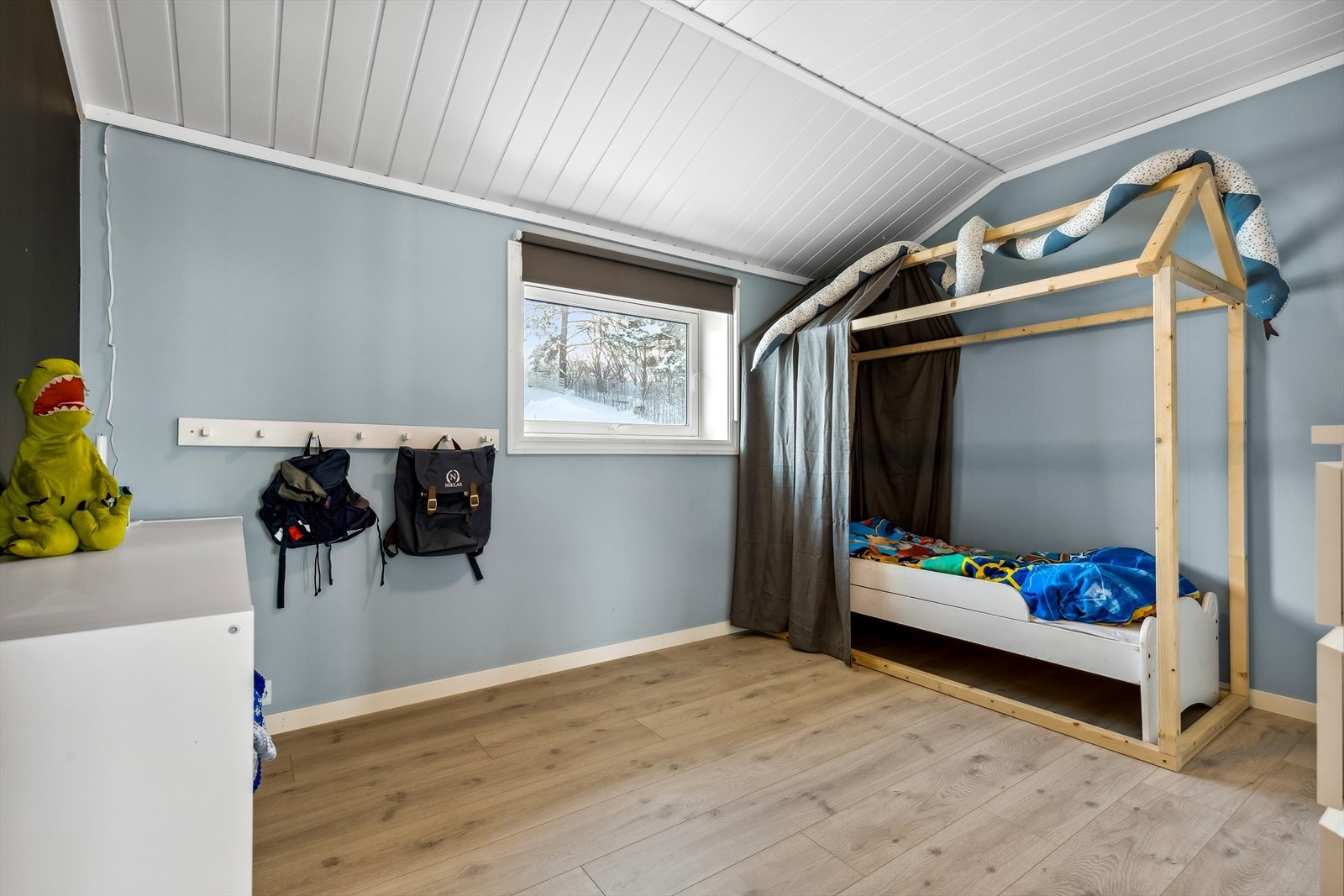 Rommene vender ut mot rolig område med lite støy. Galleribilde