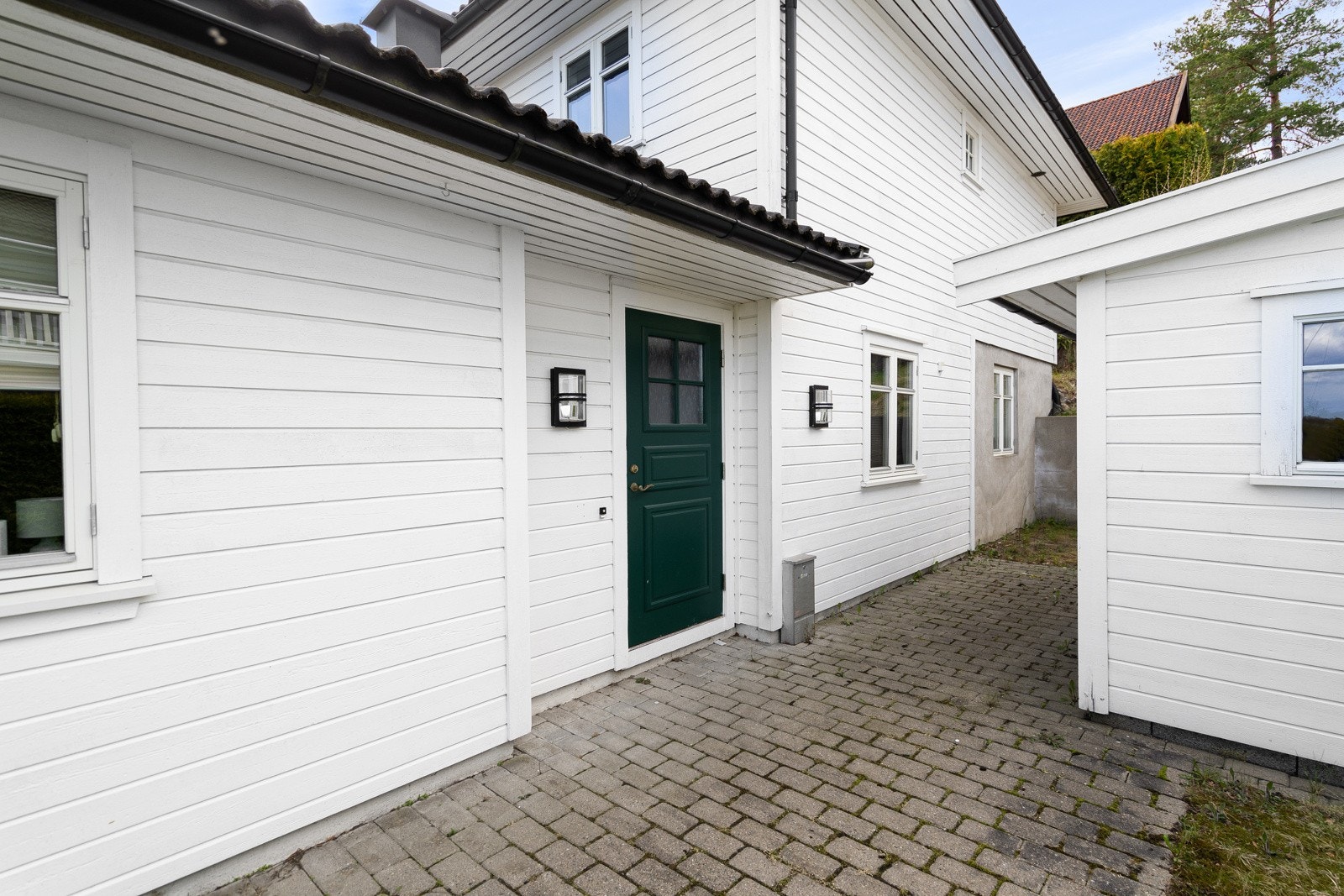 Inngangspartiet til generasjons-/utleiedelen Galleribilde