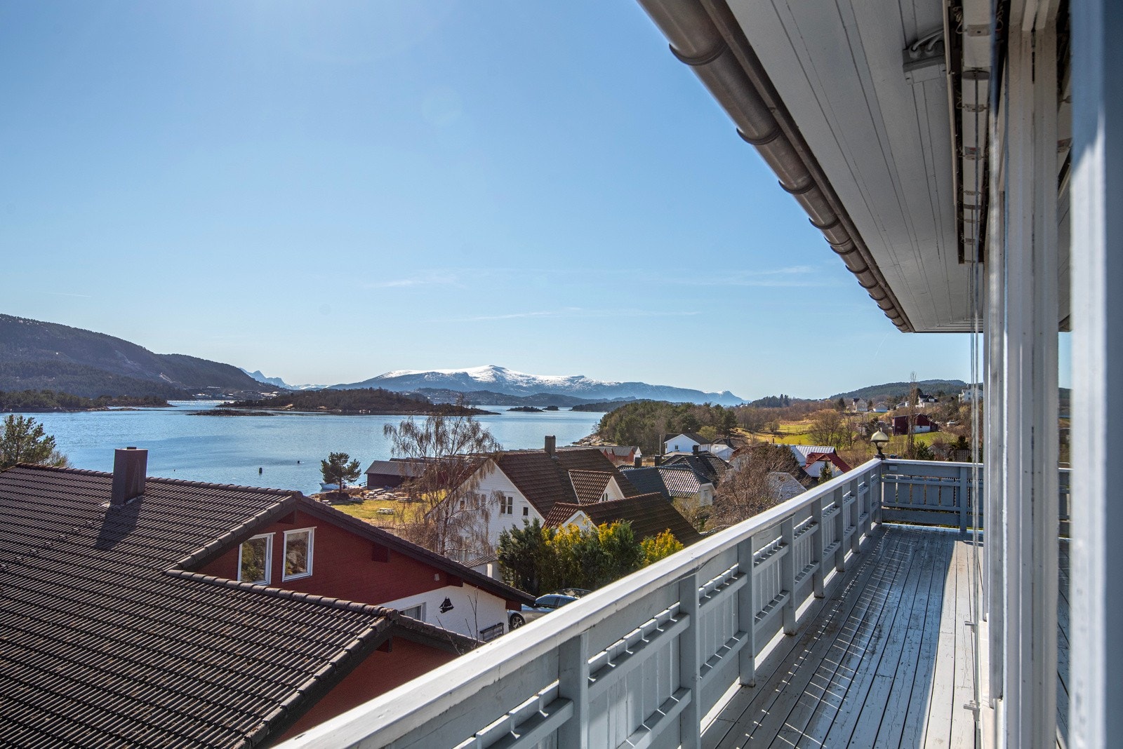 Her får en både idyllisk utsikt og topp solforhold. Galleribilde