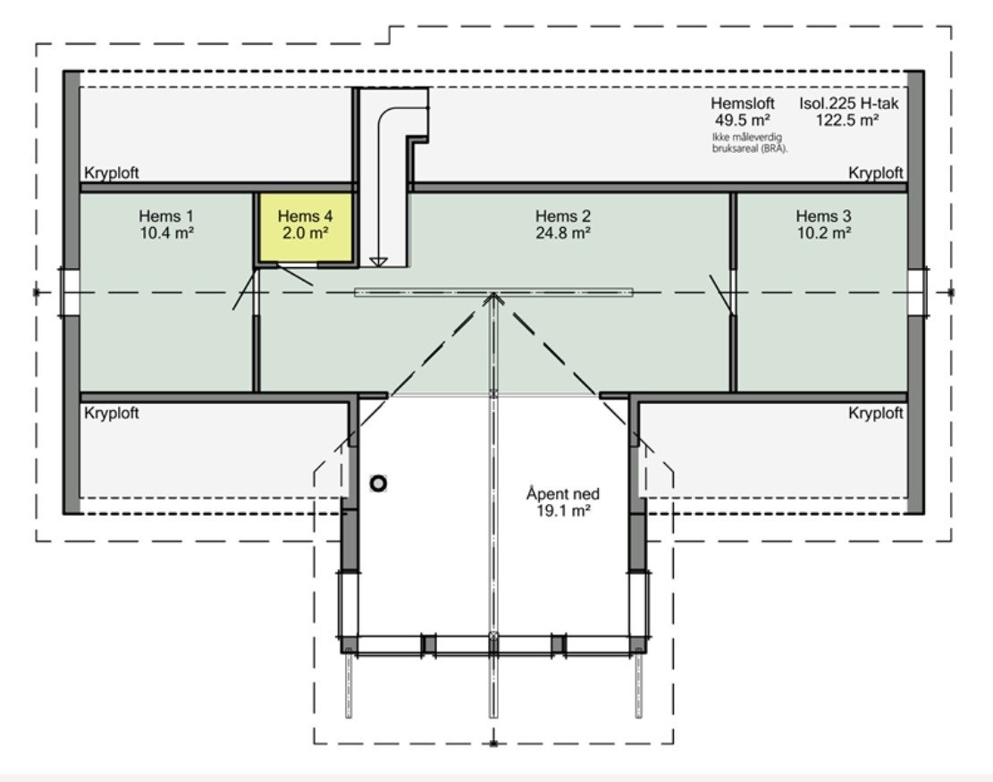 Plan hems Galleribilde
