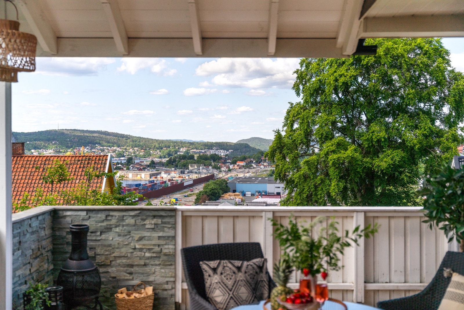 Utsyn retning Moss sentrum og Jeløy Galleribilde