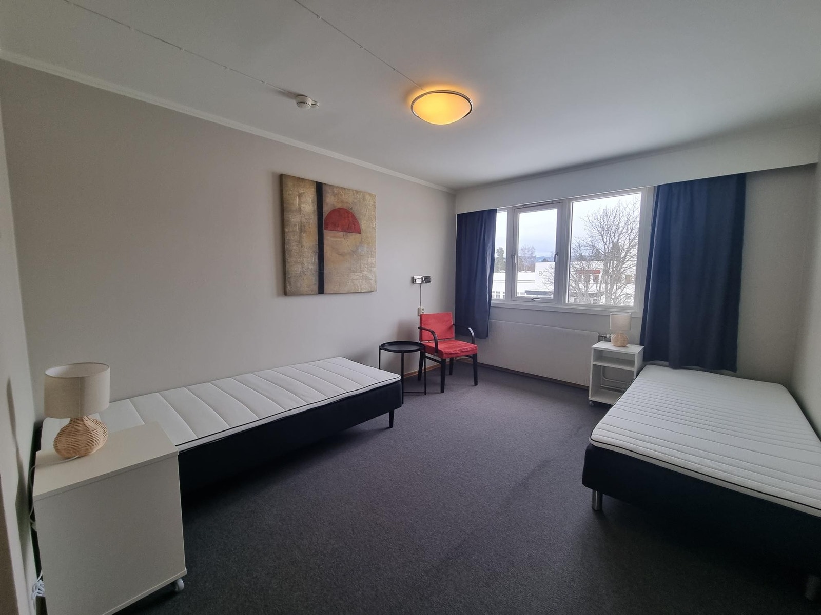 Eksempel på rom med enkeltseng Galleribilde