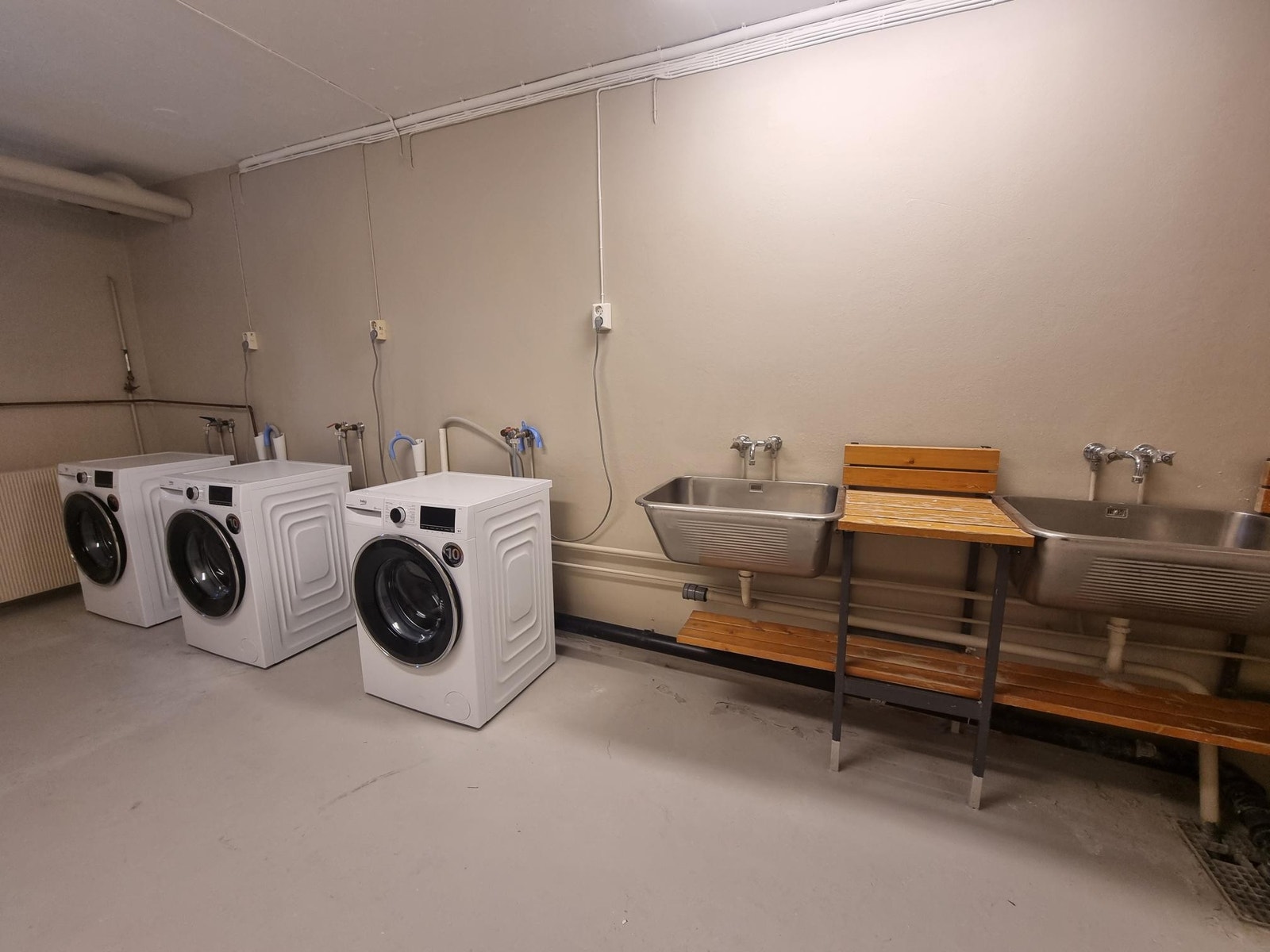 Felles vaskerom Galleribilde