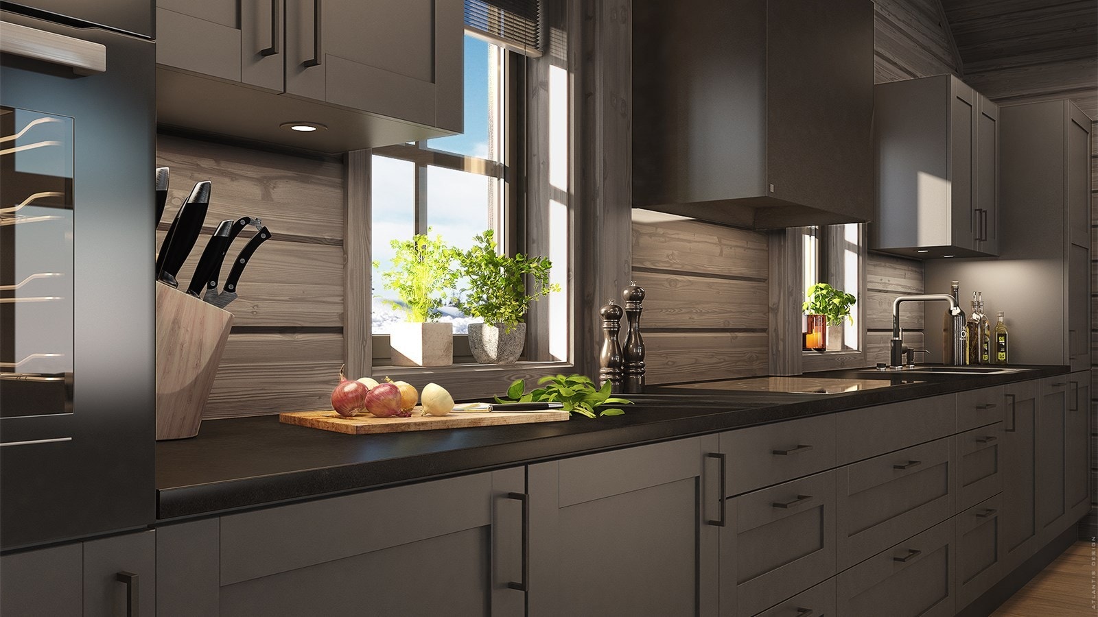 3D bilde av hyttetypen Varig Galleribilde