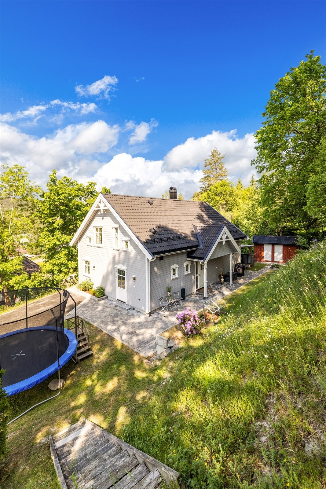 Velholdt enebolig fra 2014. Galleribilde