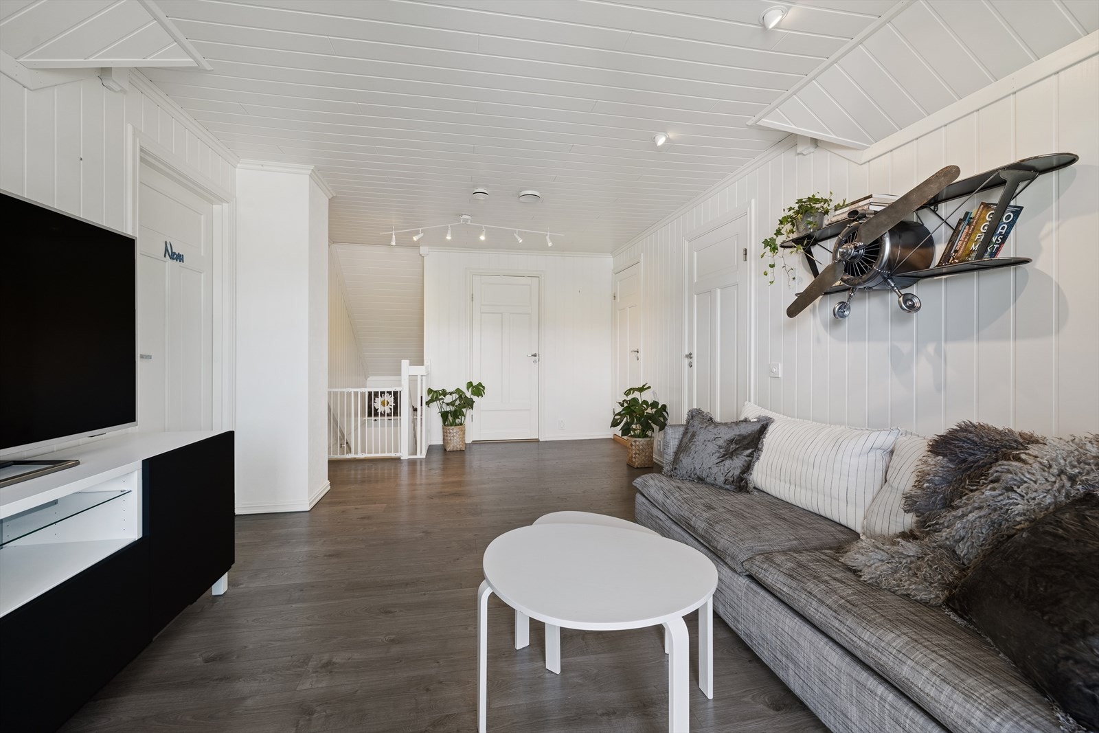 Stor hyggelig loft stue. Galleribilde