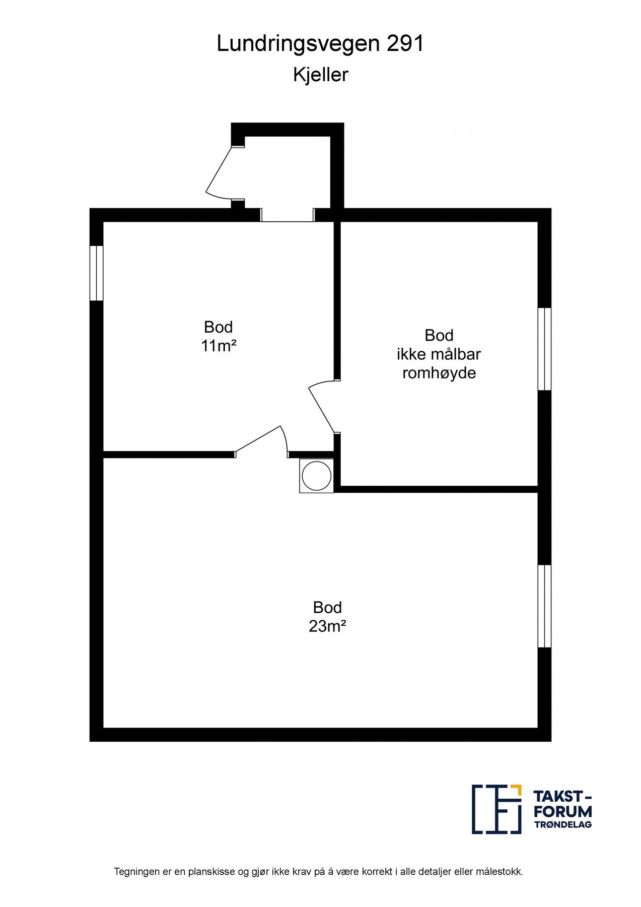 Planskisse - Kjeller Galleribilde