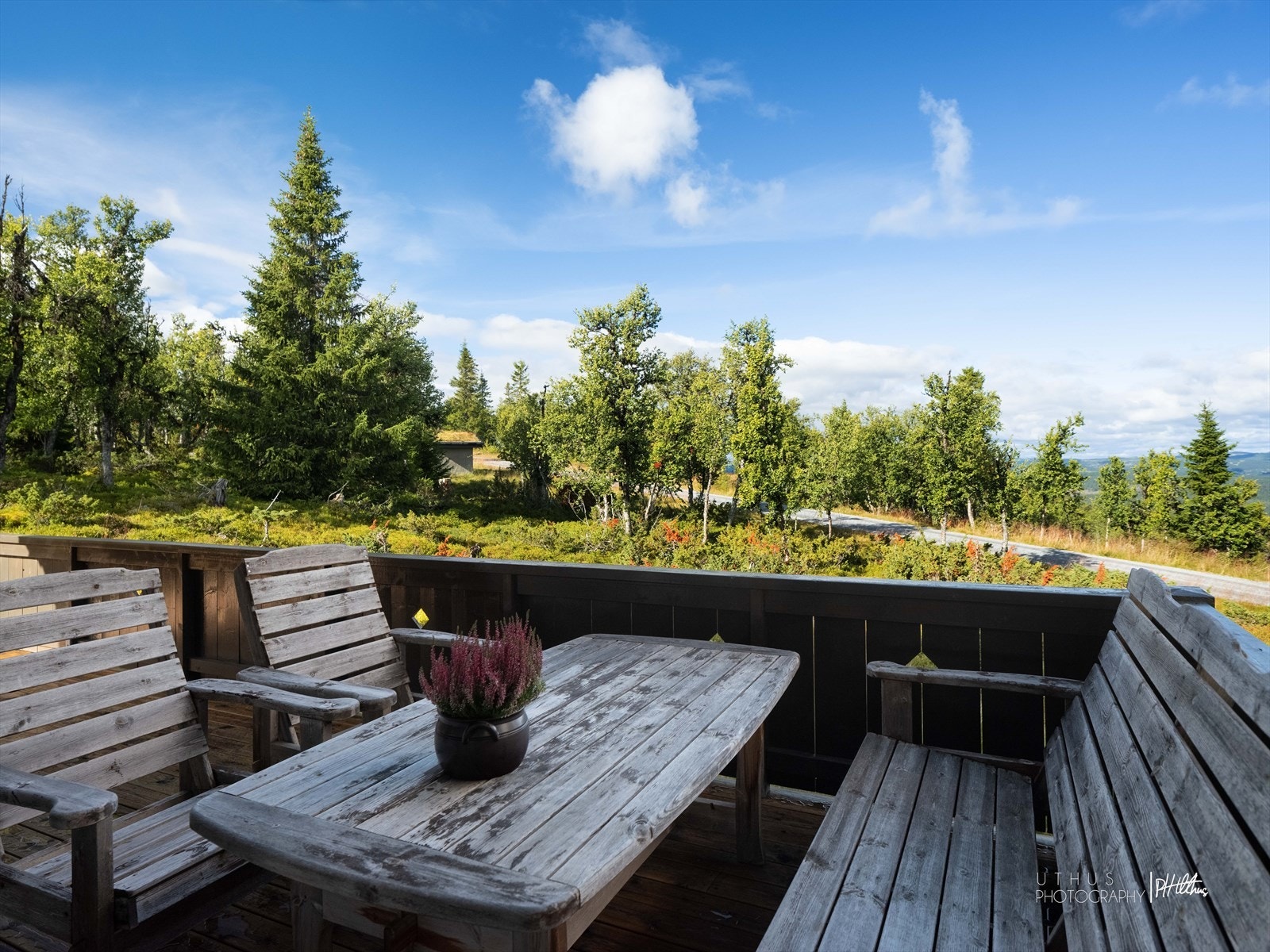 Høstbilder fra terrassen Galleribilde