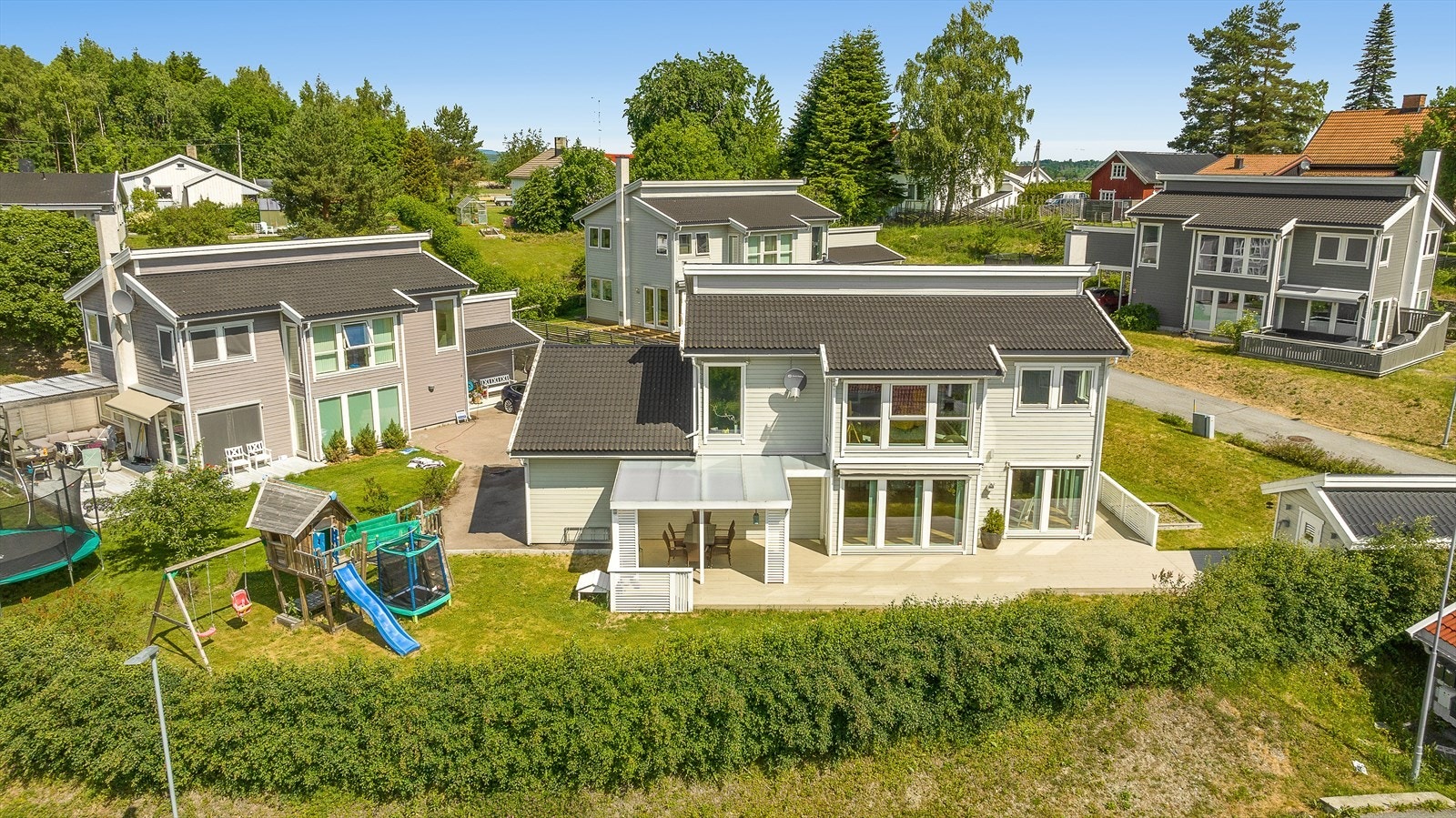 Bjørkelyhagan
3E i Gjerdrum - Moderne og innholdsrik enebolig - Velkommen til visning Galleribilde