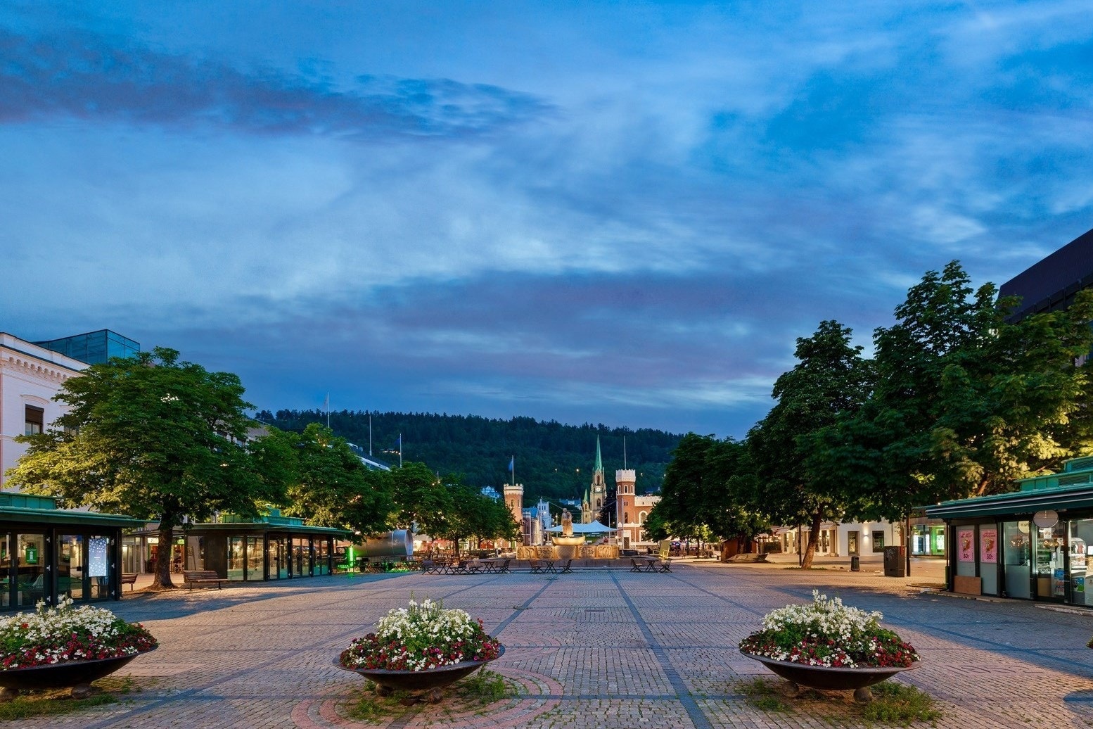 Drammen sentrum Galleribilde