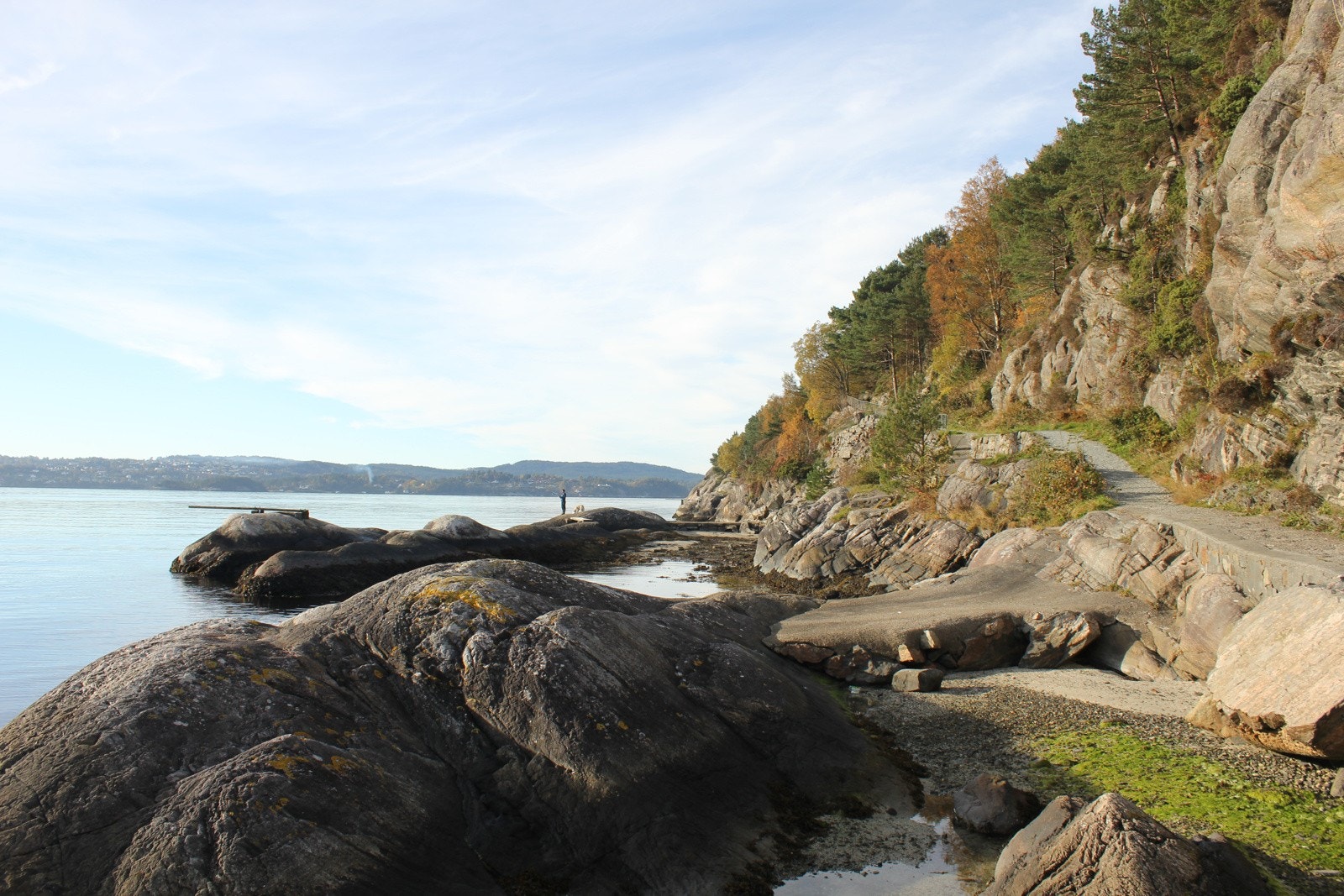 Badeplass, fiske og grill Galleribilde