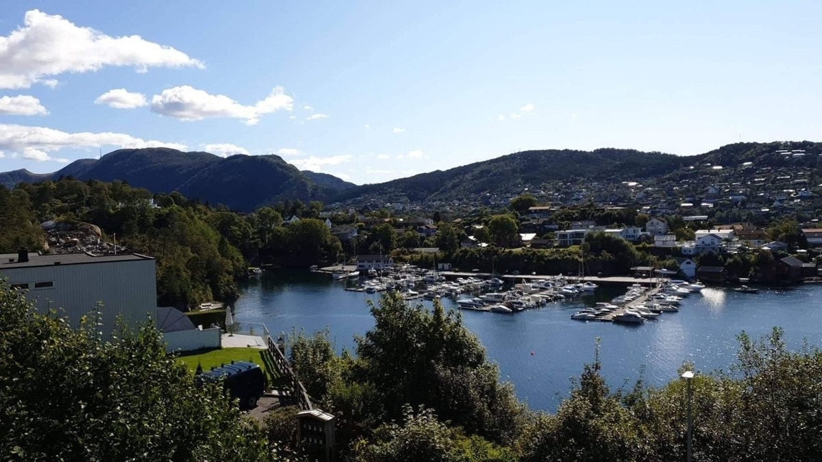 Utsikt over nærområde Galleribilde