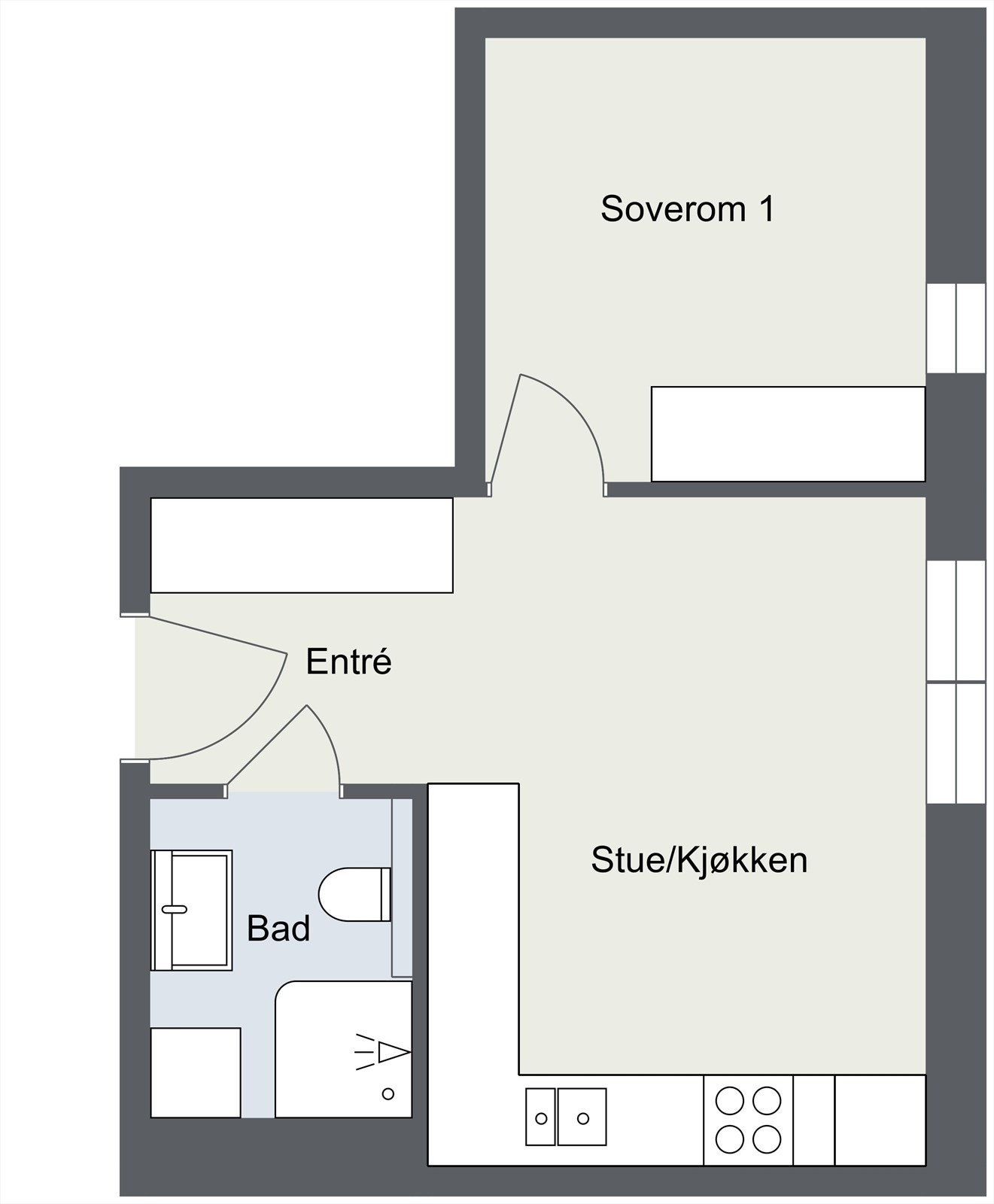 Maridalsveien 159 (H0201) - 2.etasje - 2D Floor Plan.jpg Galleribilde