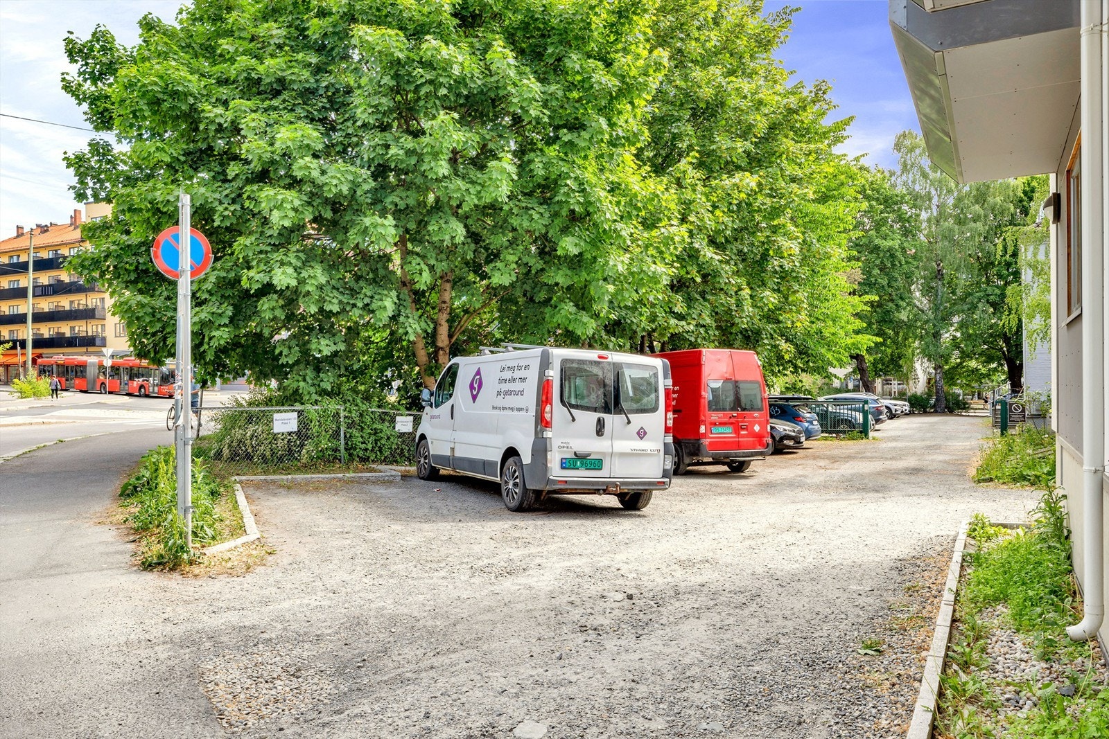 Borrettslaget har 7 plasser. Galleribilde
