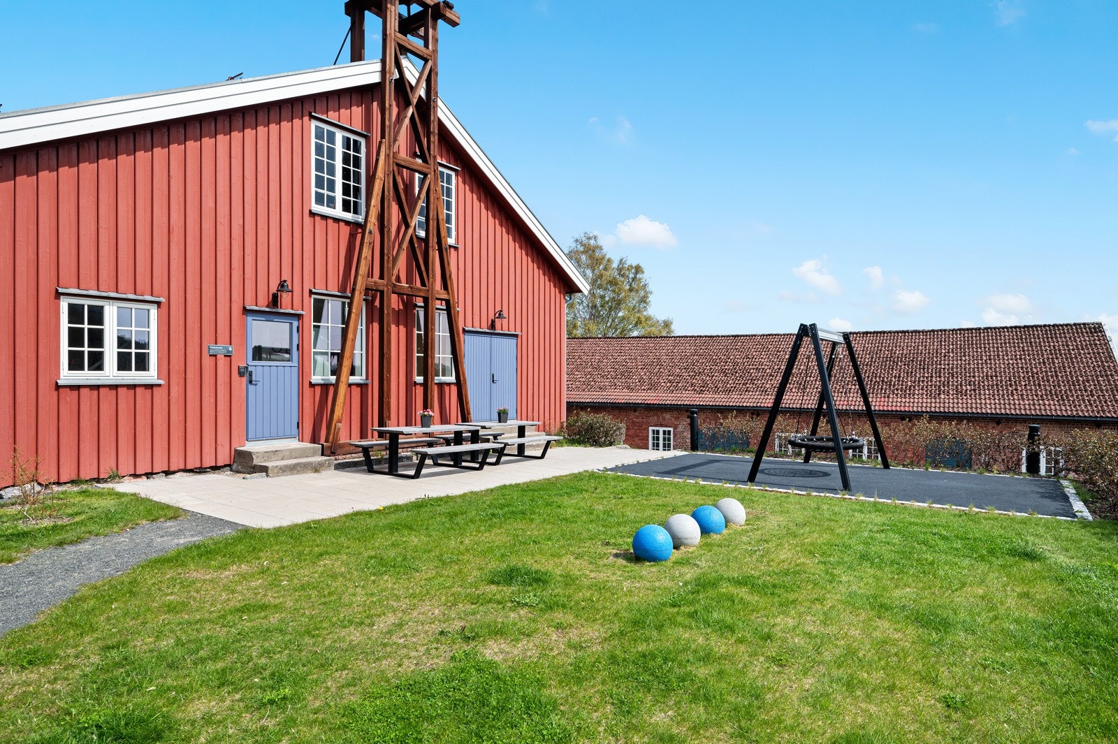 Området byr på flotte fellesarealer. Galleribilde