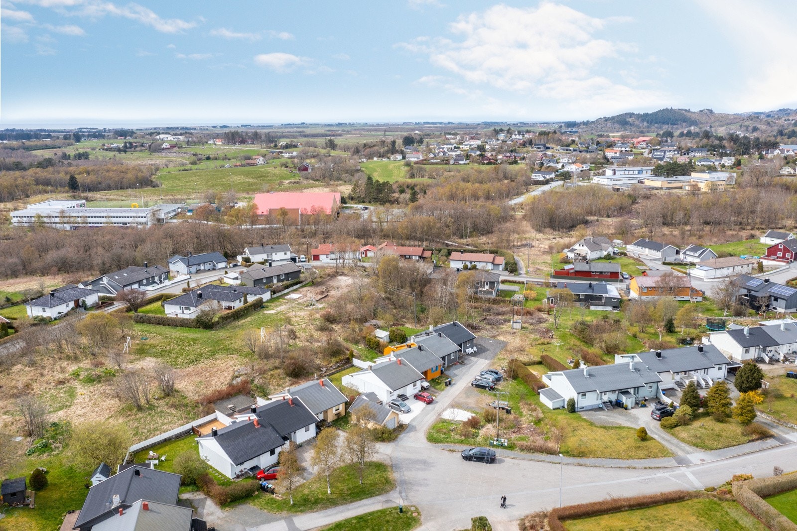 Dronefoto Galleribilde