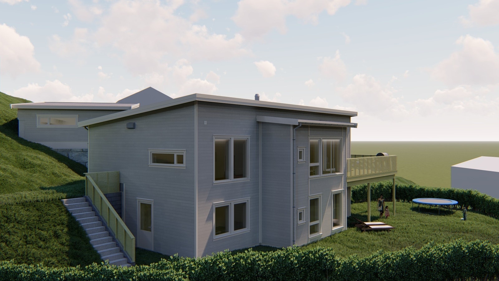 Illustrasjon plassering Aurora, ABC Hus Galleribilde