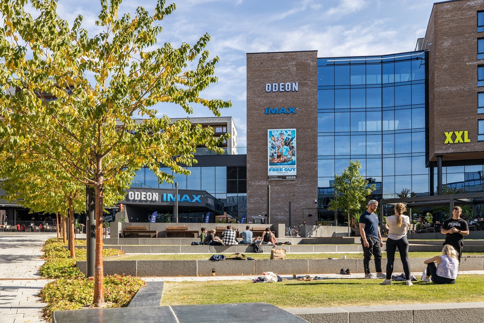 ODEON IMAX som er Norges største kino åpnet i 2018 midt mellom BI og Storo storsenter. Galleribilde