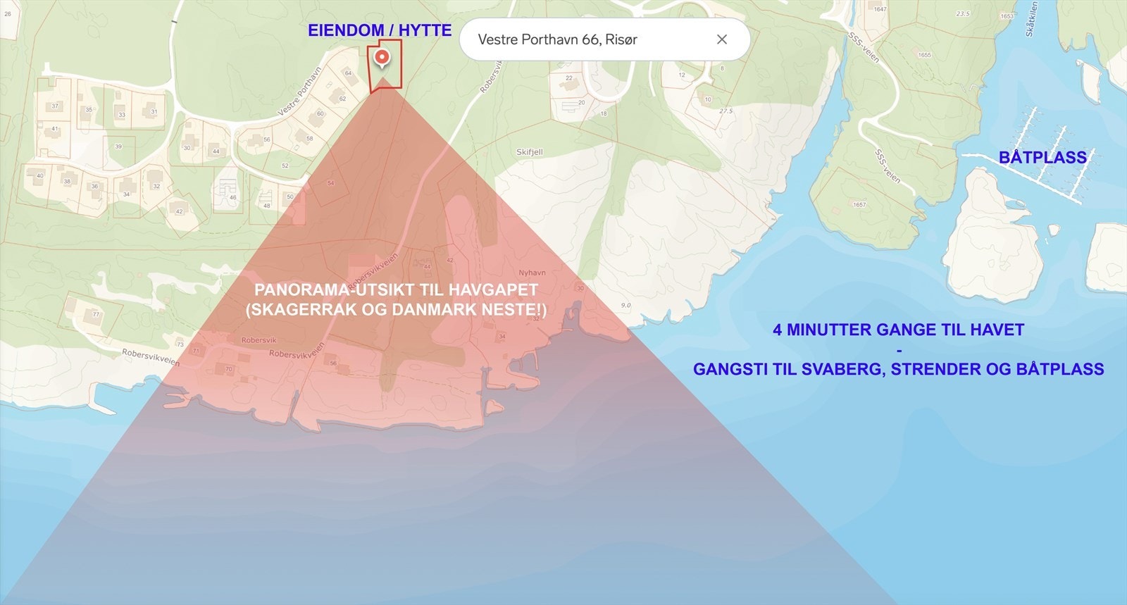 Kart med plassering av hytten.jpg Galleribilde