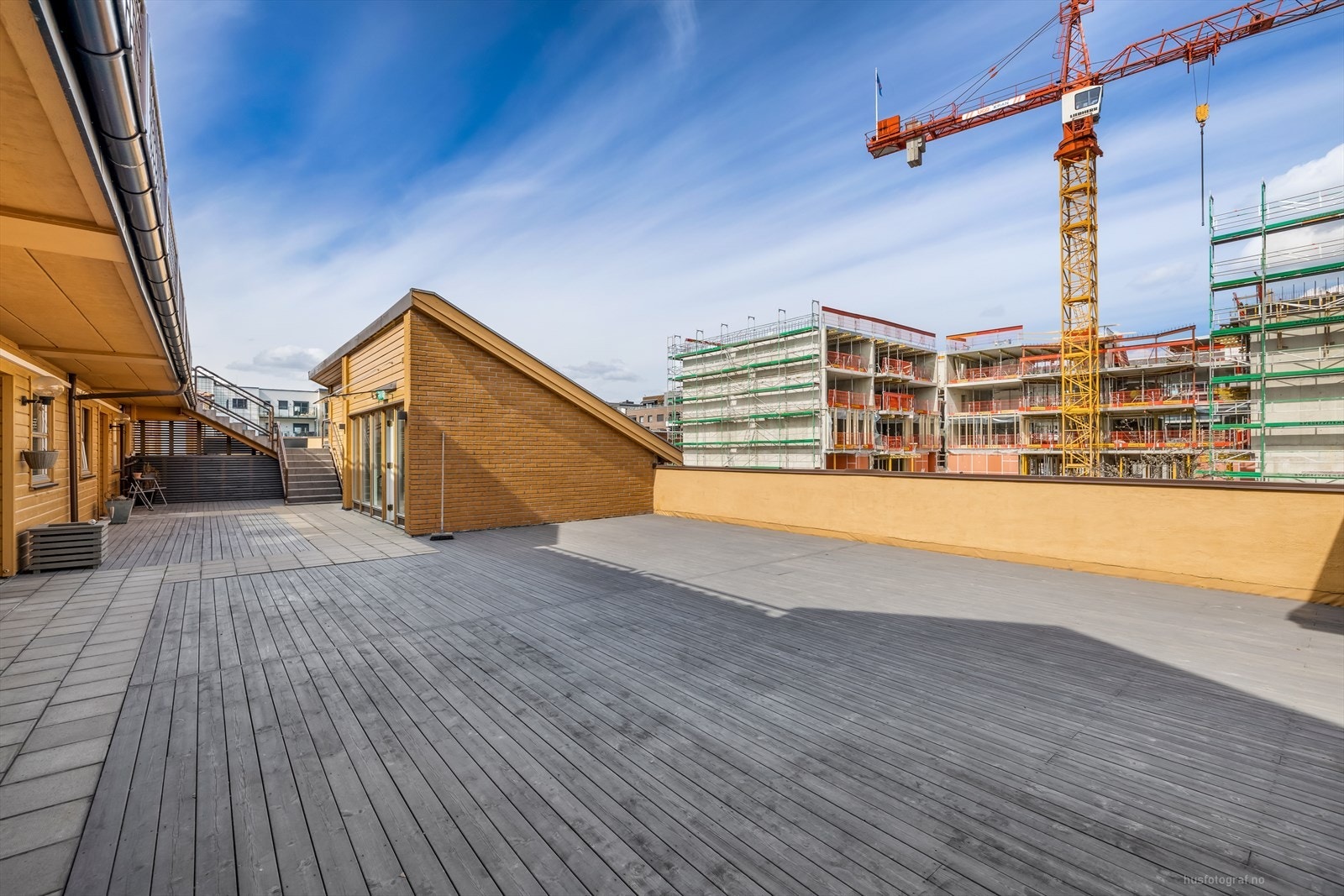 Bilde fra felles takterrasse Galleribilde