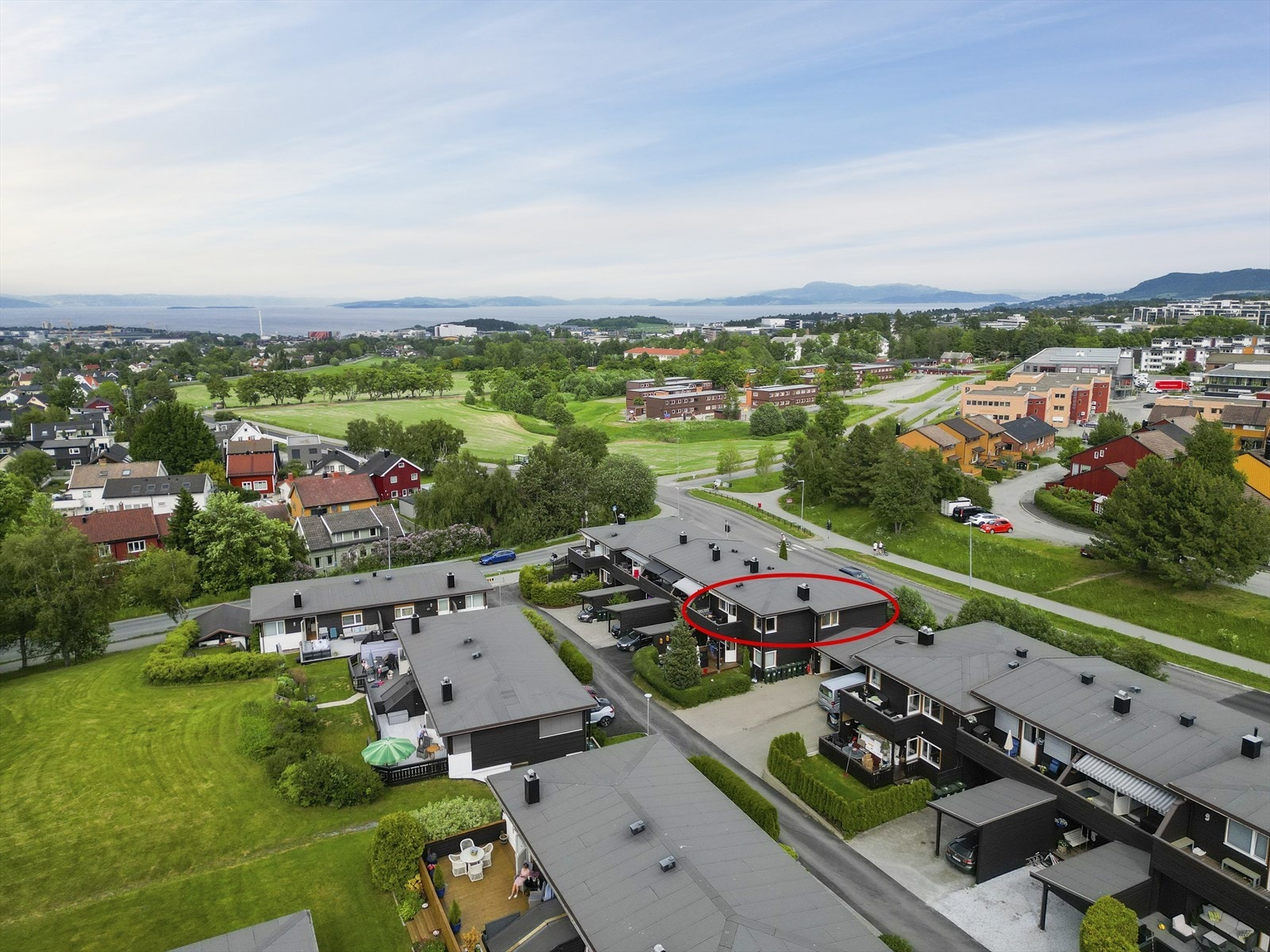 Her ser du hvor leiligheten ligger i sameiet Galleribilde