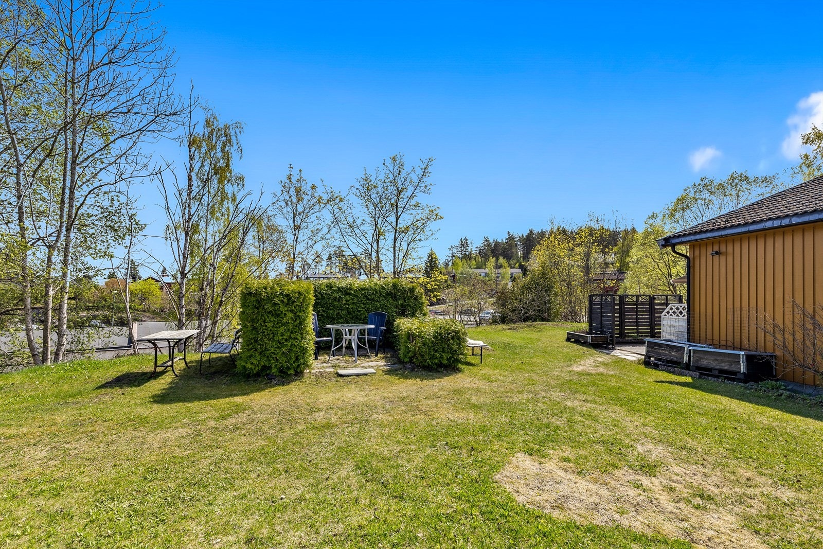 Koselig hage, eldorado for små barn Galleribilde