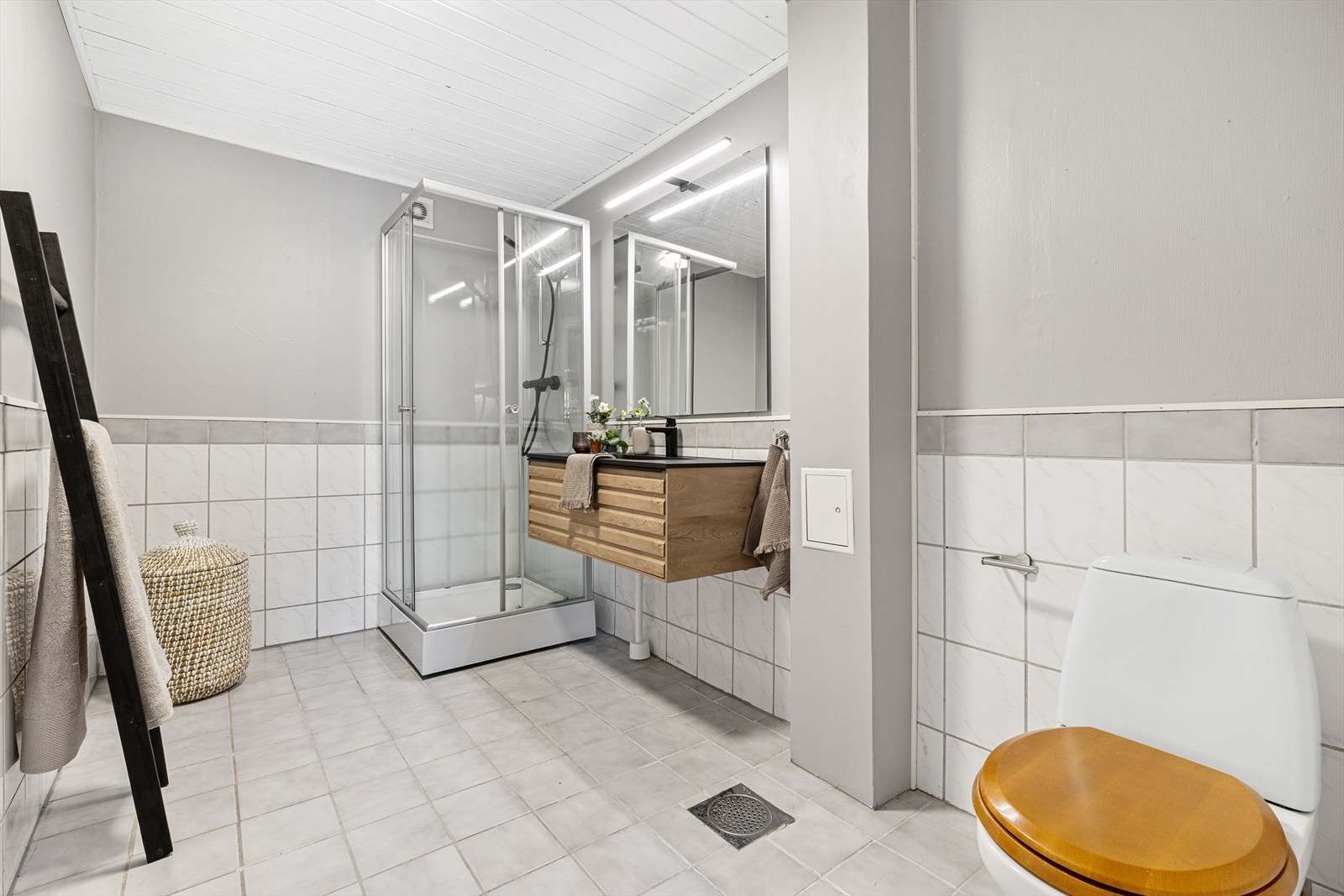 Bad i 1.etg. Innredning nytt fra 2022. Galleribilde