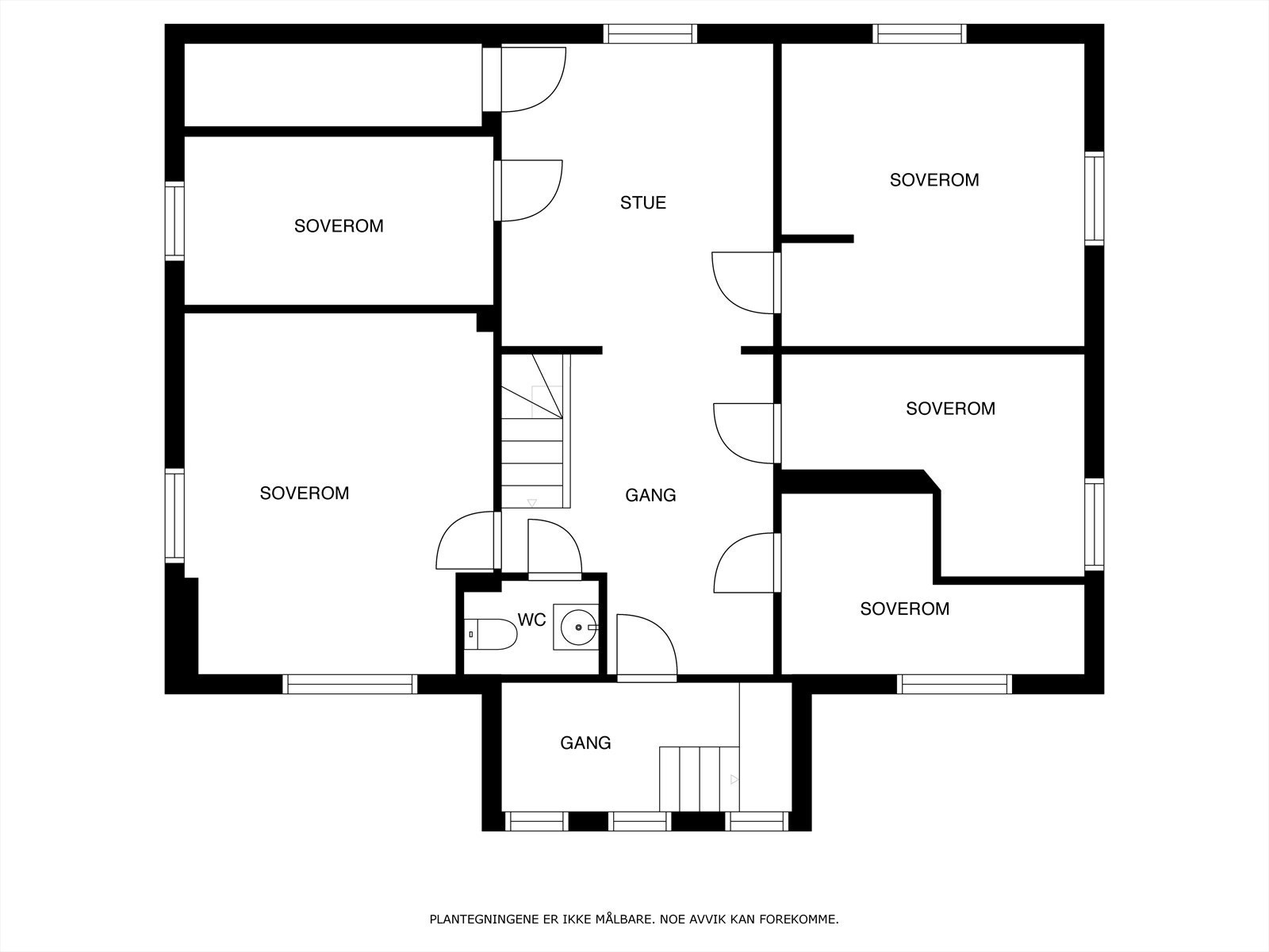 Plantegning 2.etasje. Galleribilde