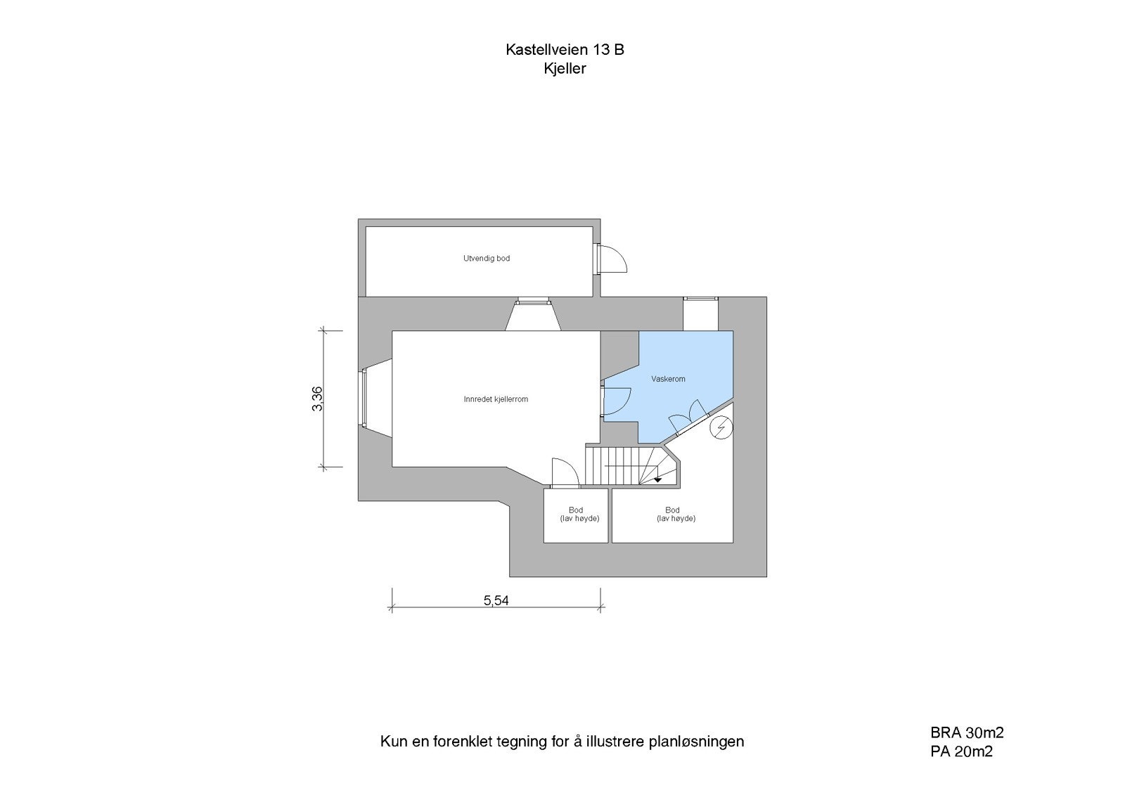 Kastellveien 13 B Kjeller Galleribilde