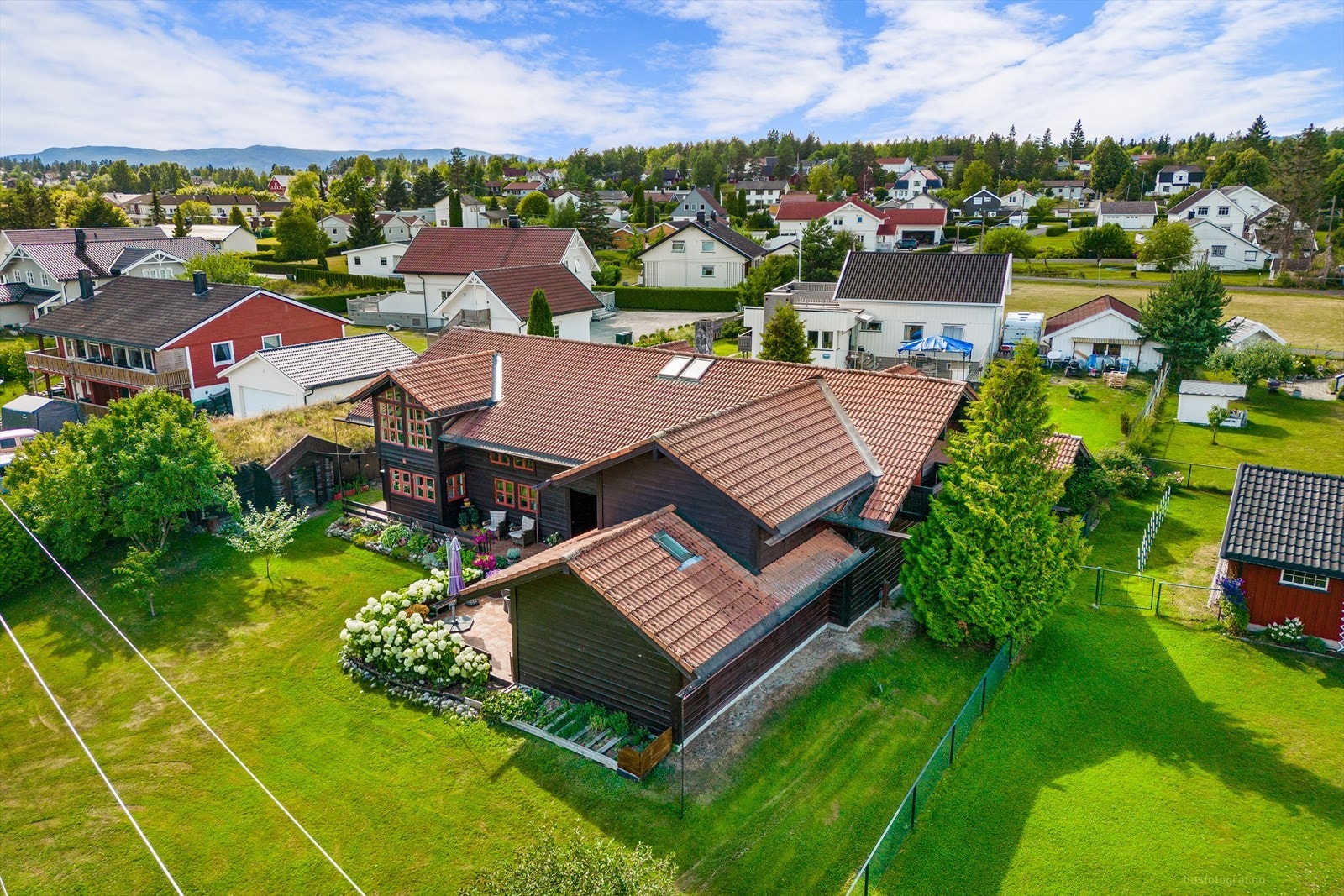 Dronefoto Galleribilde