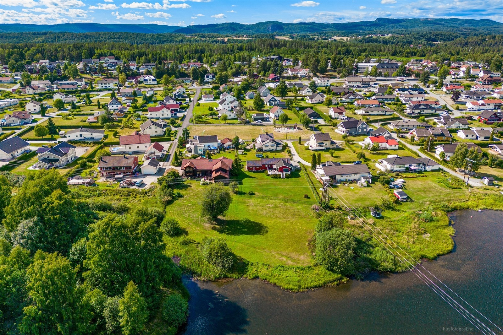 Dronefoto Galleribilde