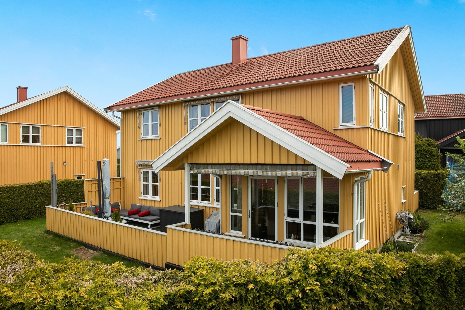 Koselig enebolig i etablert boligområde. Galleribilde
