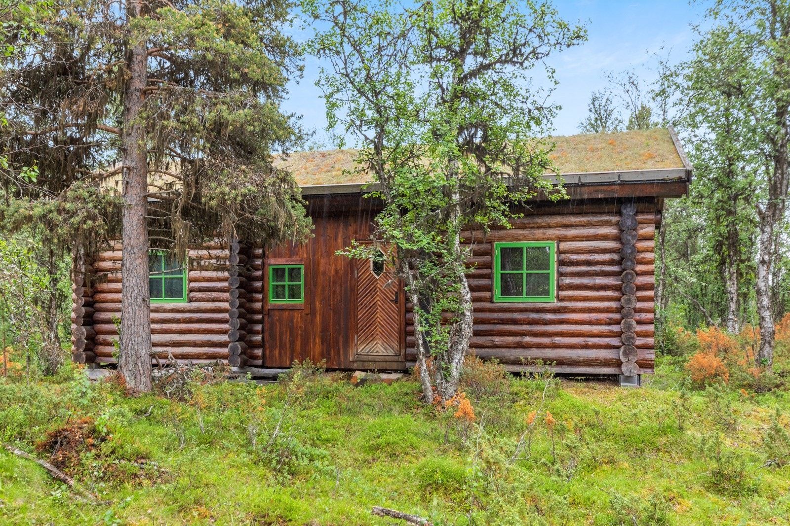 Dyrtjønnfeltet 62 er på 40 kvm. og var tiltenkt som hovedhytte. Galleribilde