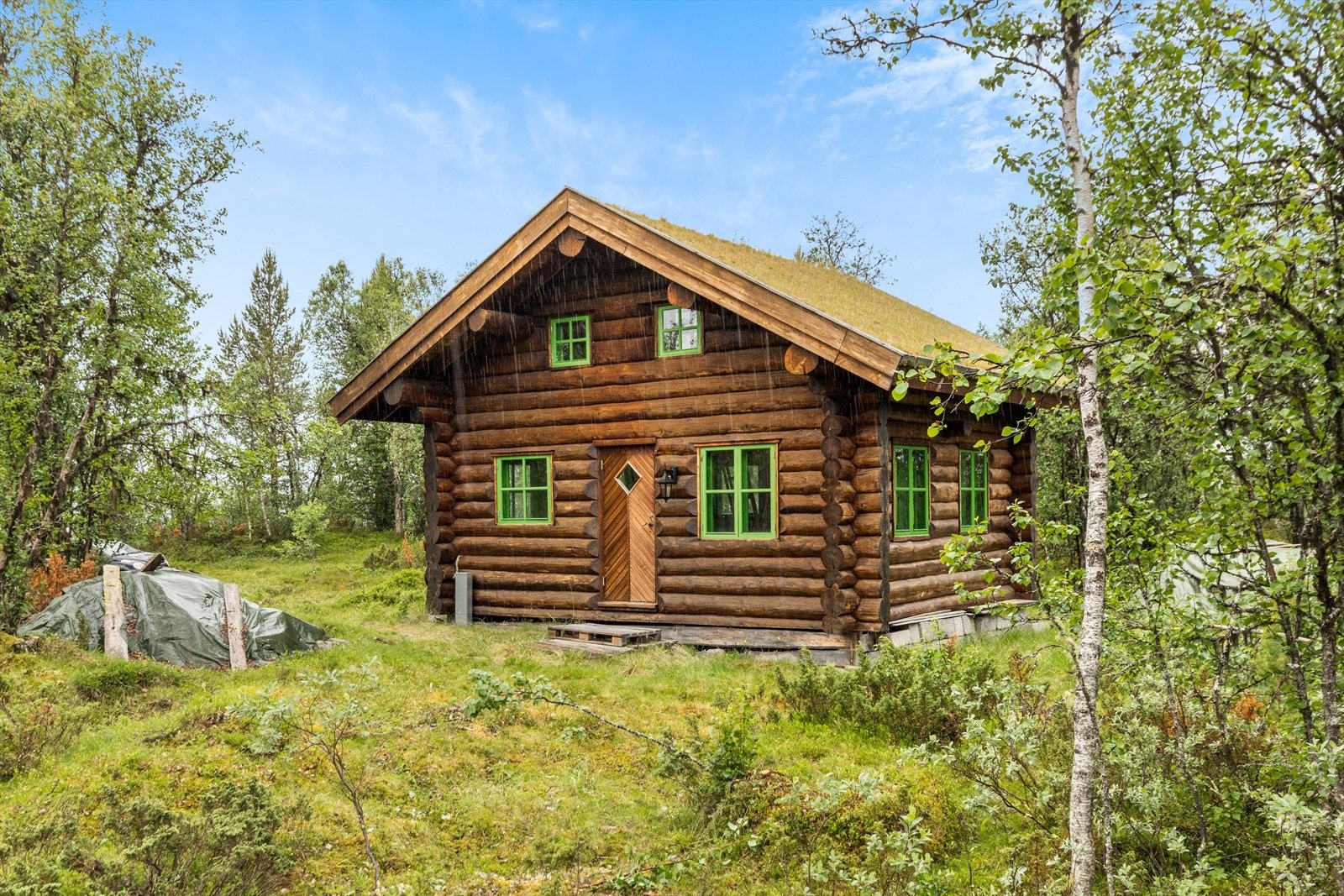 Dyrtjønnfeltet 60 er på 30 kvm. og var tiltenkt som "anneks". Galleribilde