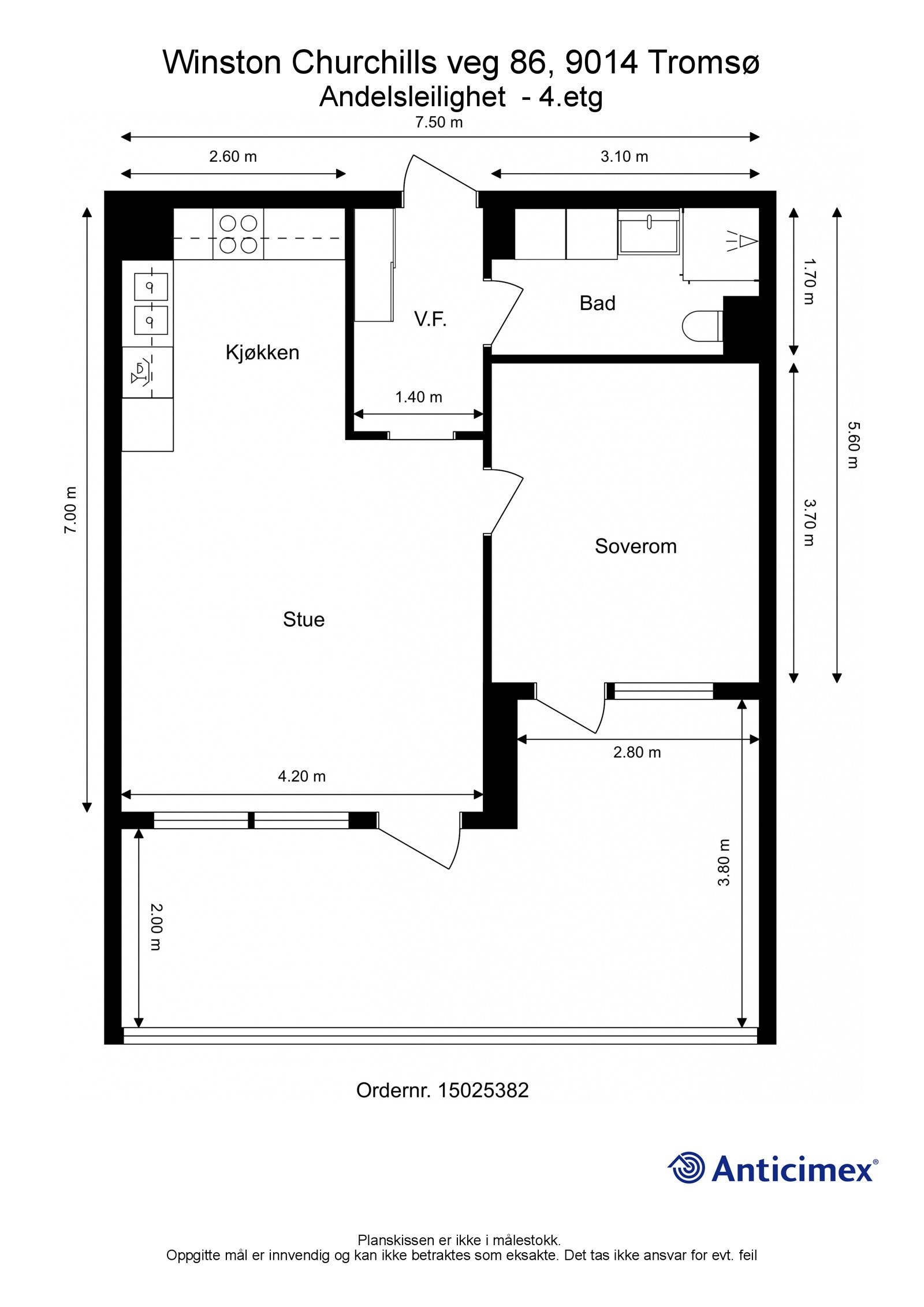 Plantegning Galleribilde