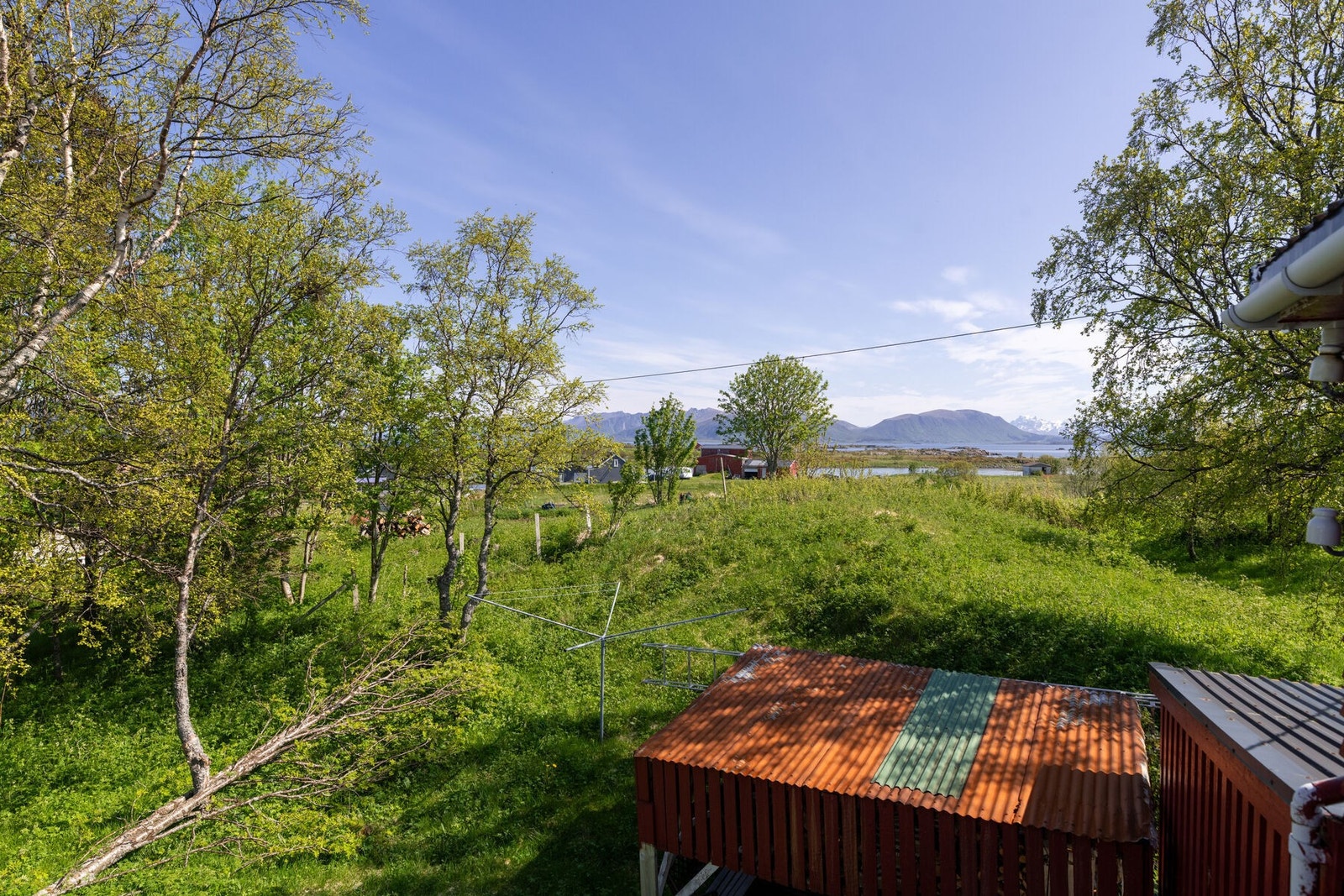 Utsikt fra balkongen i 2. etasje Galleribilde