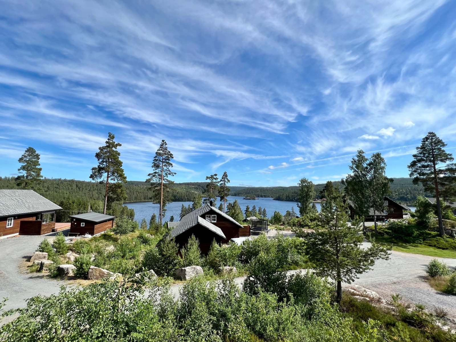 Utsikt fra loft Galleribilde
