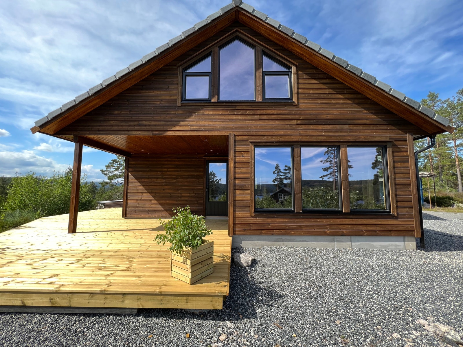 Ny hytte til salgs Galleribilde