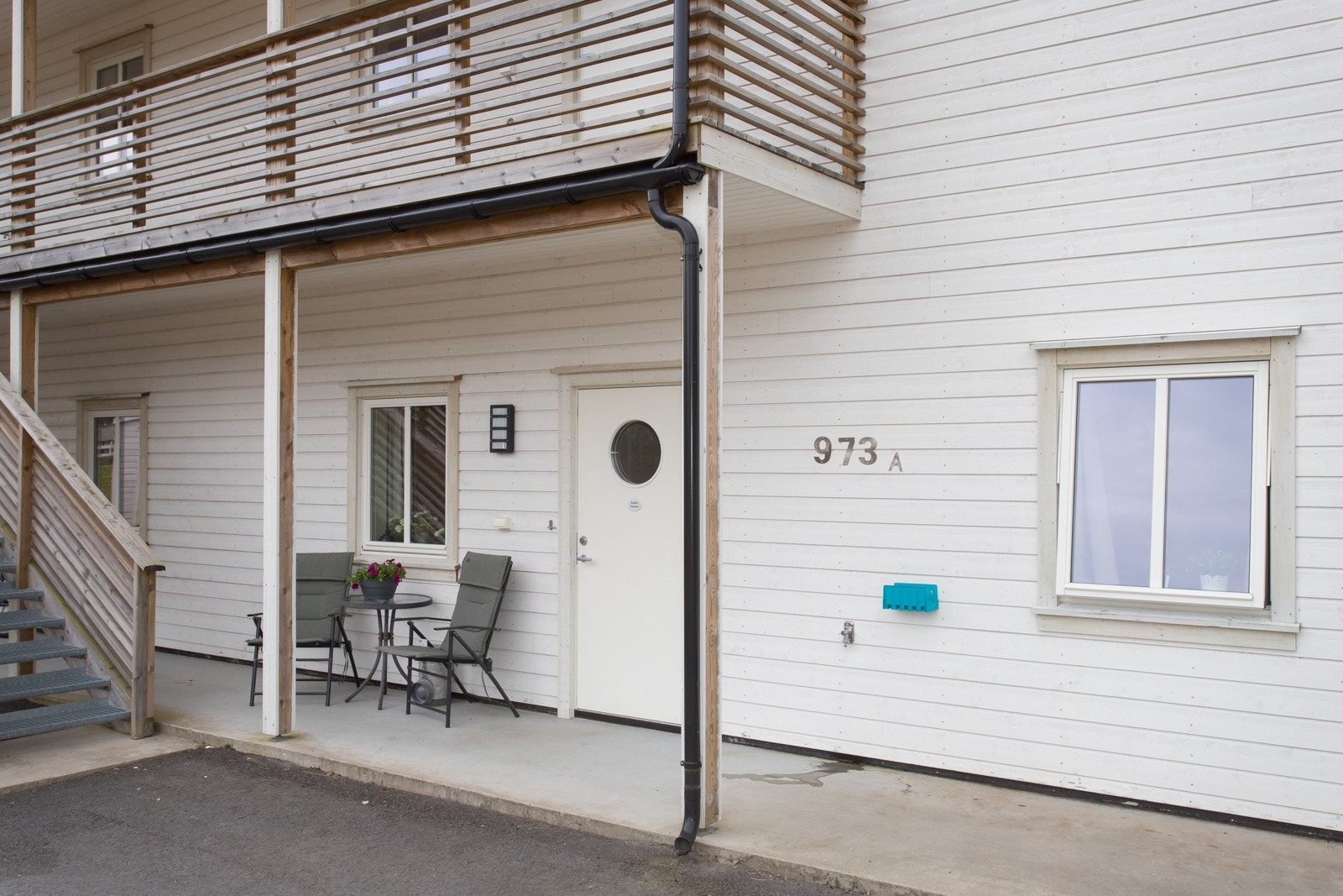 Inngangspartiet - uten trapper Galleribilde