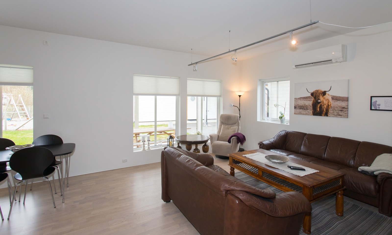 Stue - varmepumpe montert Galleribilde