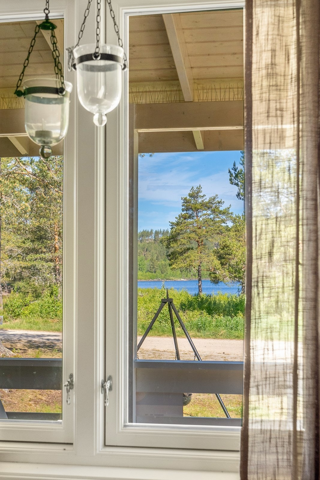 Fin utsikt mot Halsjøen. Galleribilde