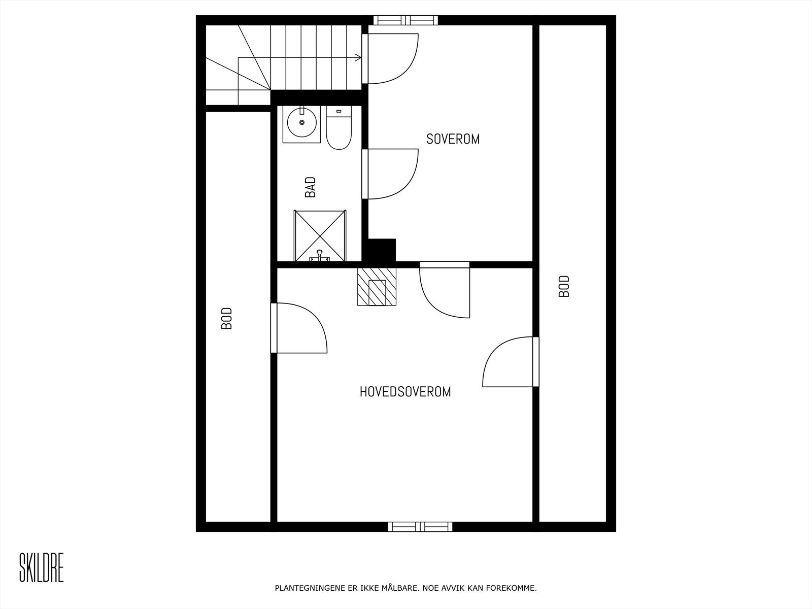 Plantegning 2.etasje. Galleribilde