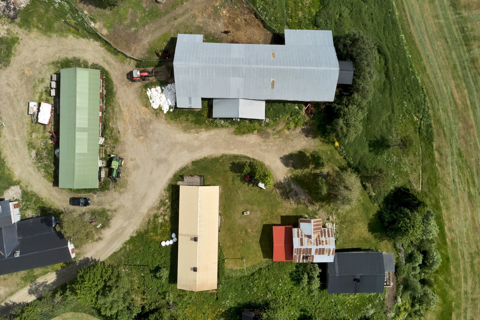 Dronebilde Galleribilde