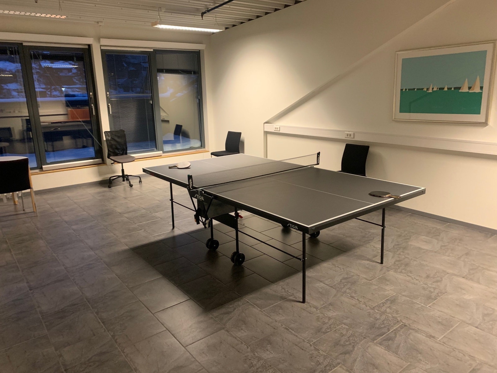 Bord tennis til adspredelse Galleribilde
