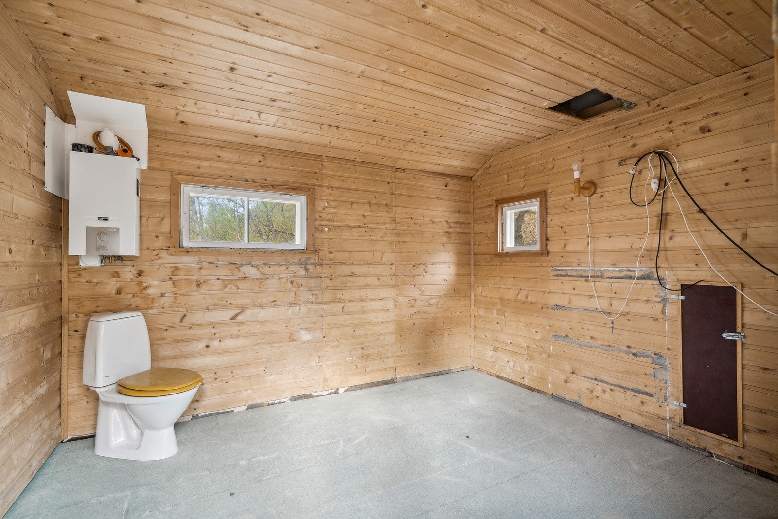 Baderommet ved annekset Galleribilde