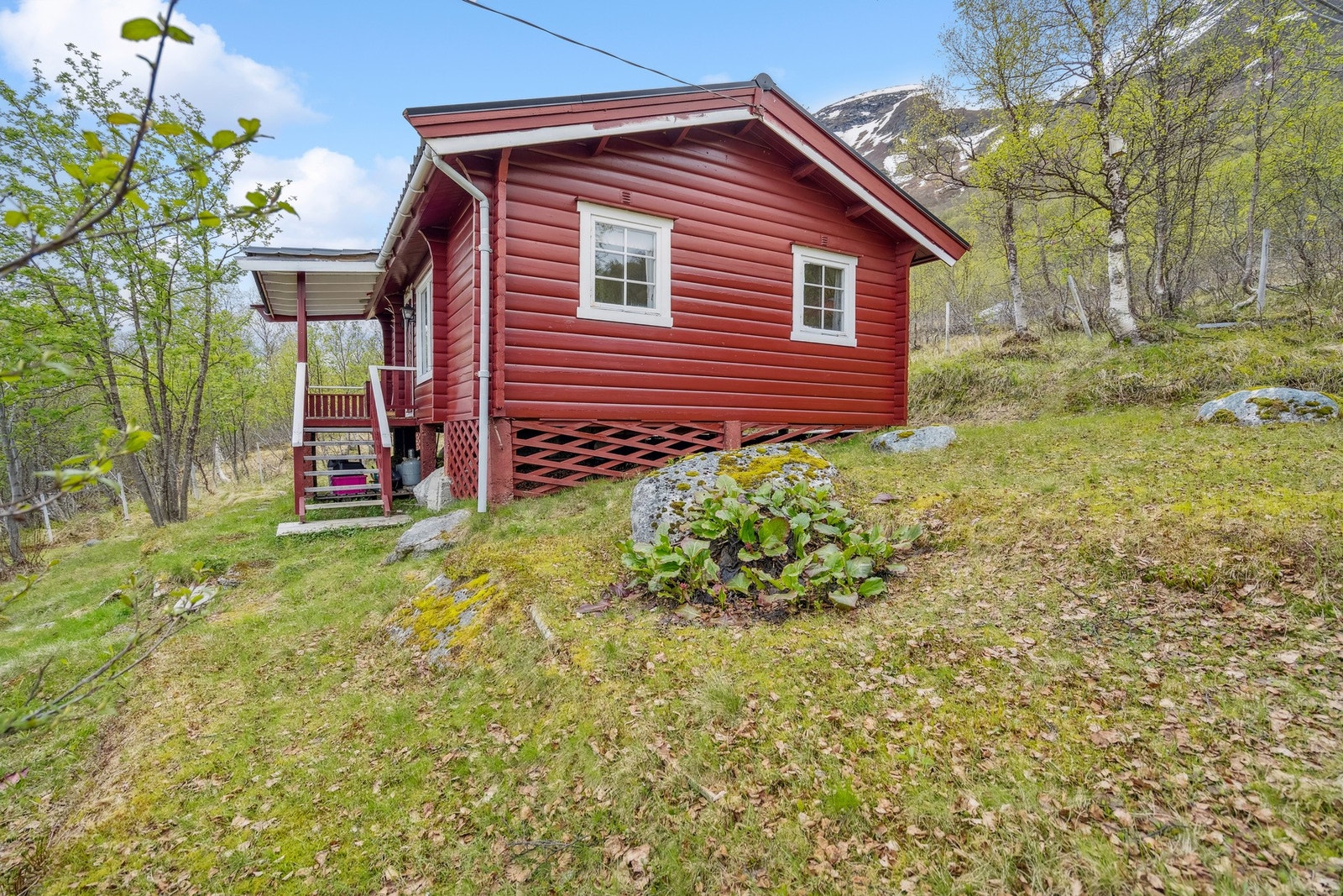 Ligger fint til på en liten høyde Galleribilde