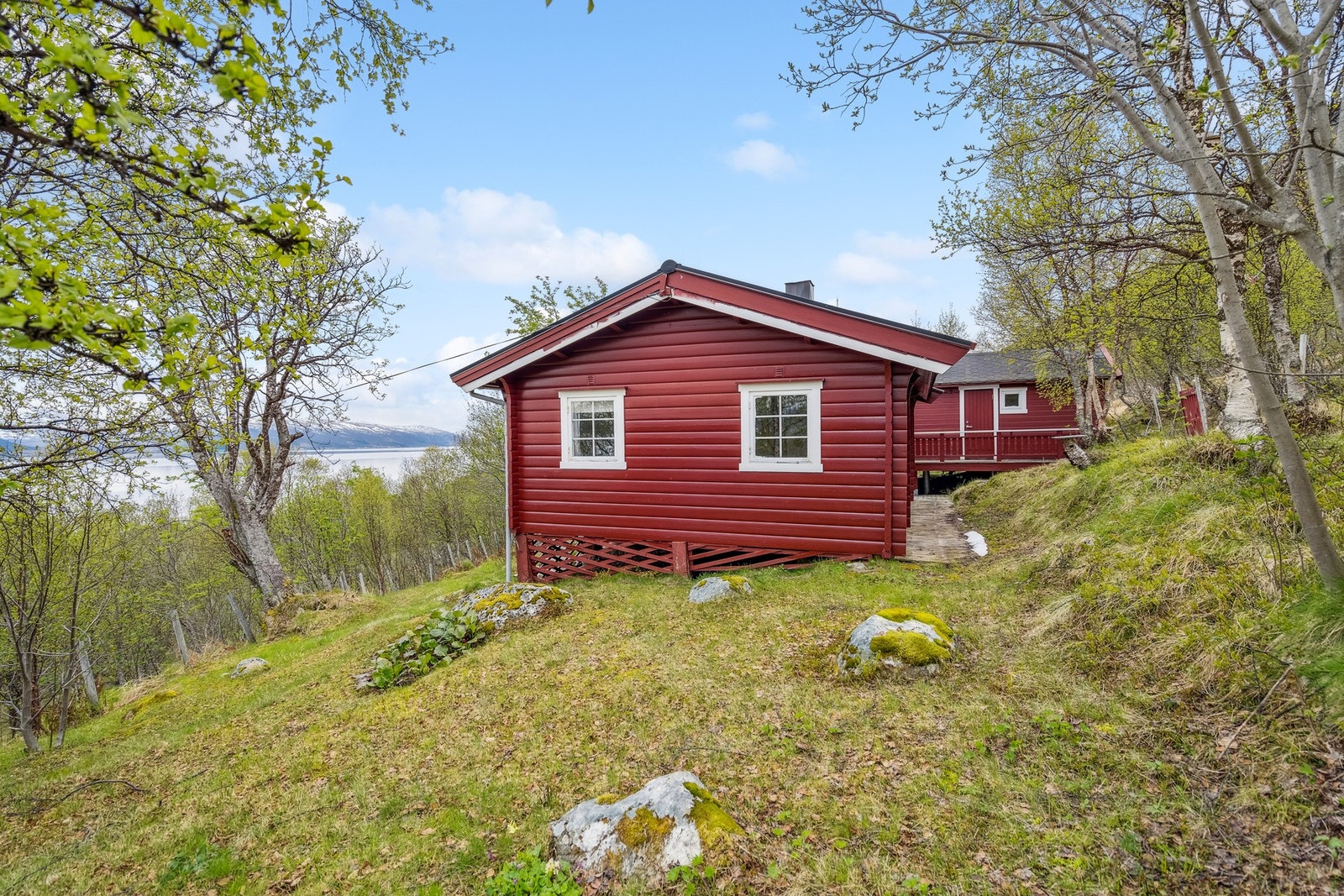 Hytta fra øst Galleribilde